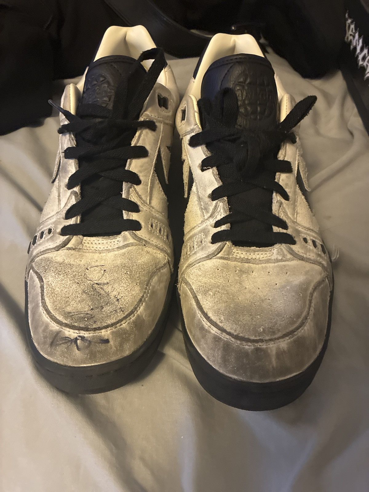 Converse Destroy lonely signed converse Size US 11 / EU 44 - 4 Thumbnail