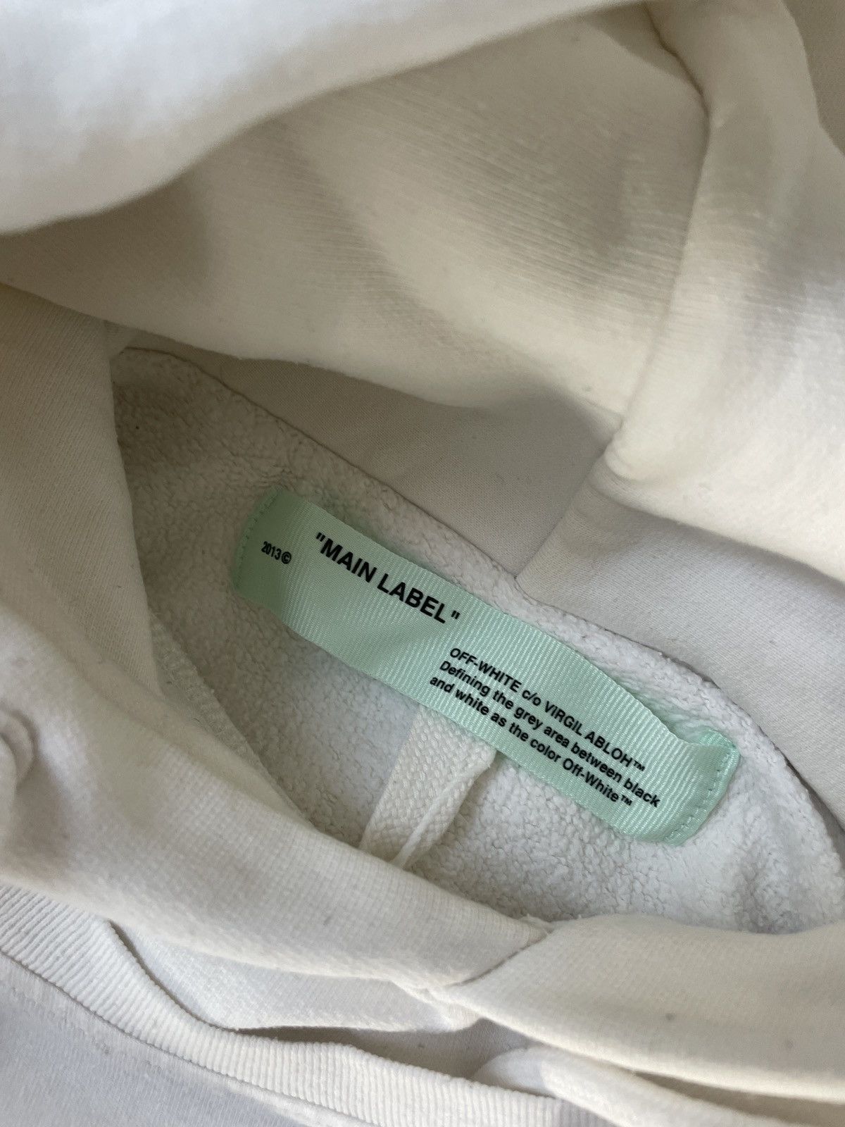 Off-White × Virgil Abloh Off White X Virgil abloh t-shirt hoodie Size US S / EU 44-46 / 1 - 12 Thumbnail