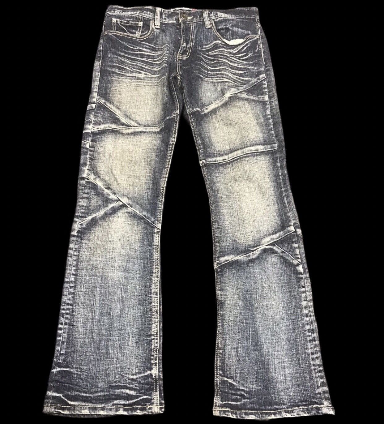 If Six Was Nine × Japanese Brand × KMRii Kronik duds bell bottom