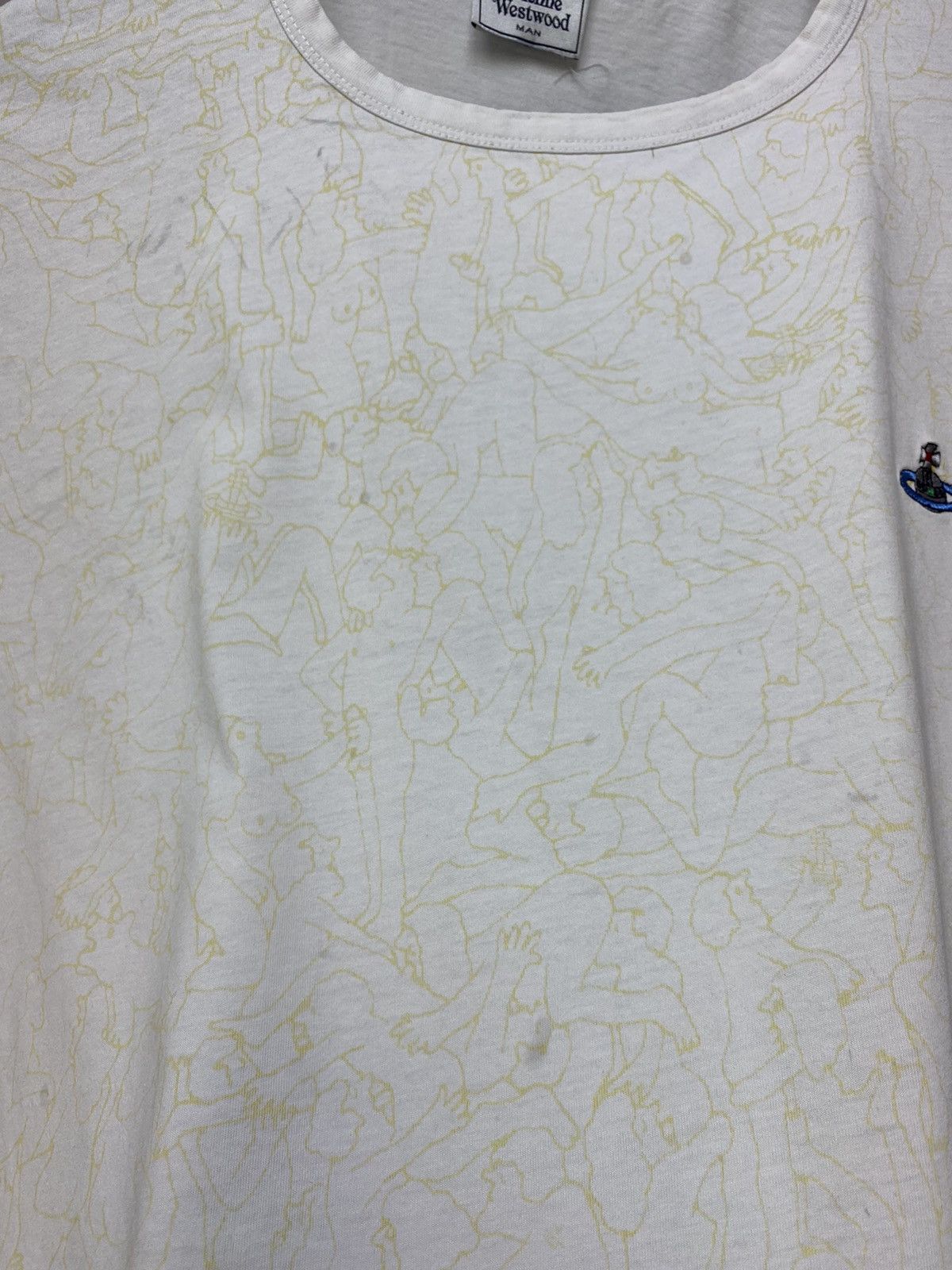 Vivienne Westwood Vivienne Westwood Orgy Print Logo Sex T shirt Size US XL / EU 56 / 4 - 17 Thumbnail