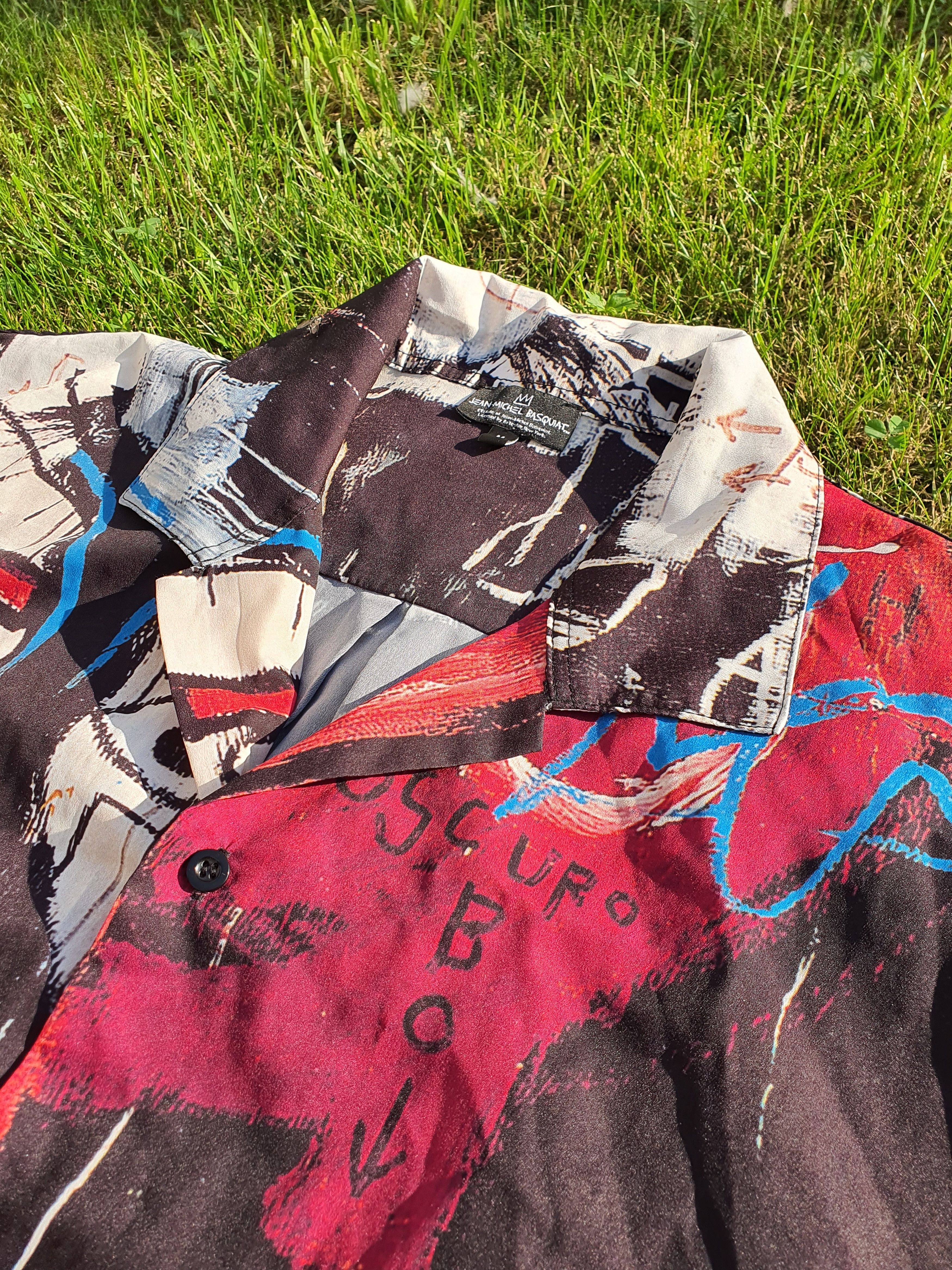 Jean-Michel Basquiat Basquiat hawaiian shirt Size US M / EU 48-50 / 2 - 4 Thumbnail