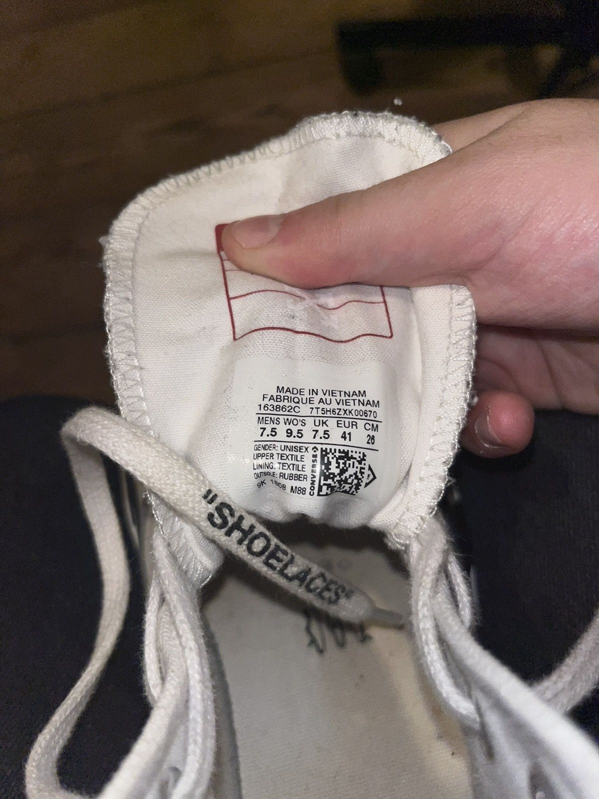 Converse × Off-White Off-white x converse Size US 7.5 / EU 40-41 - 6 Thumbnail