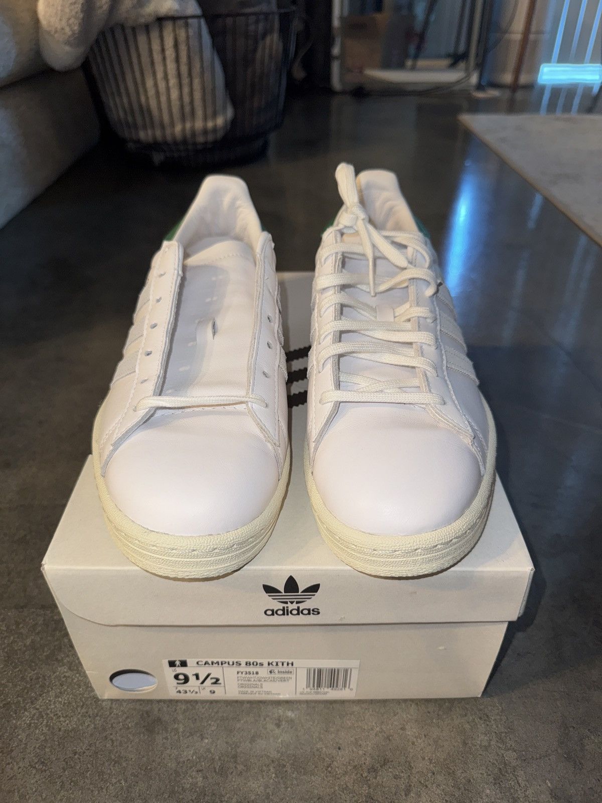 Adidas × Kith Adidas Campus 80s KITH Size US 9.5 / EU 42-43 - 3 Thumbnail