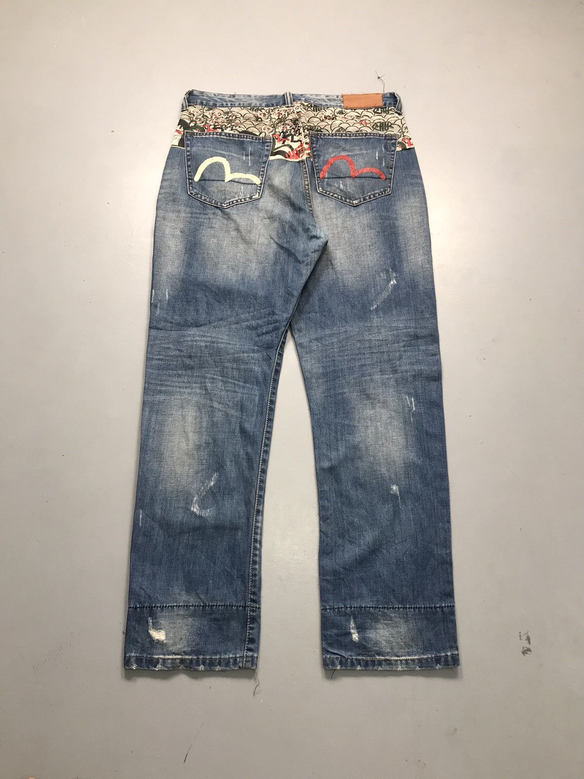 Japanese Brand Vintage Japanese brand embroidered denim Size US 36 / EU 52 - 1 Thumbnail