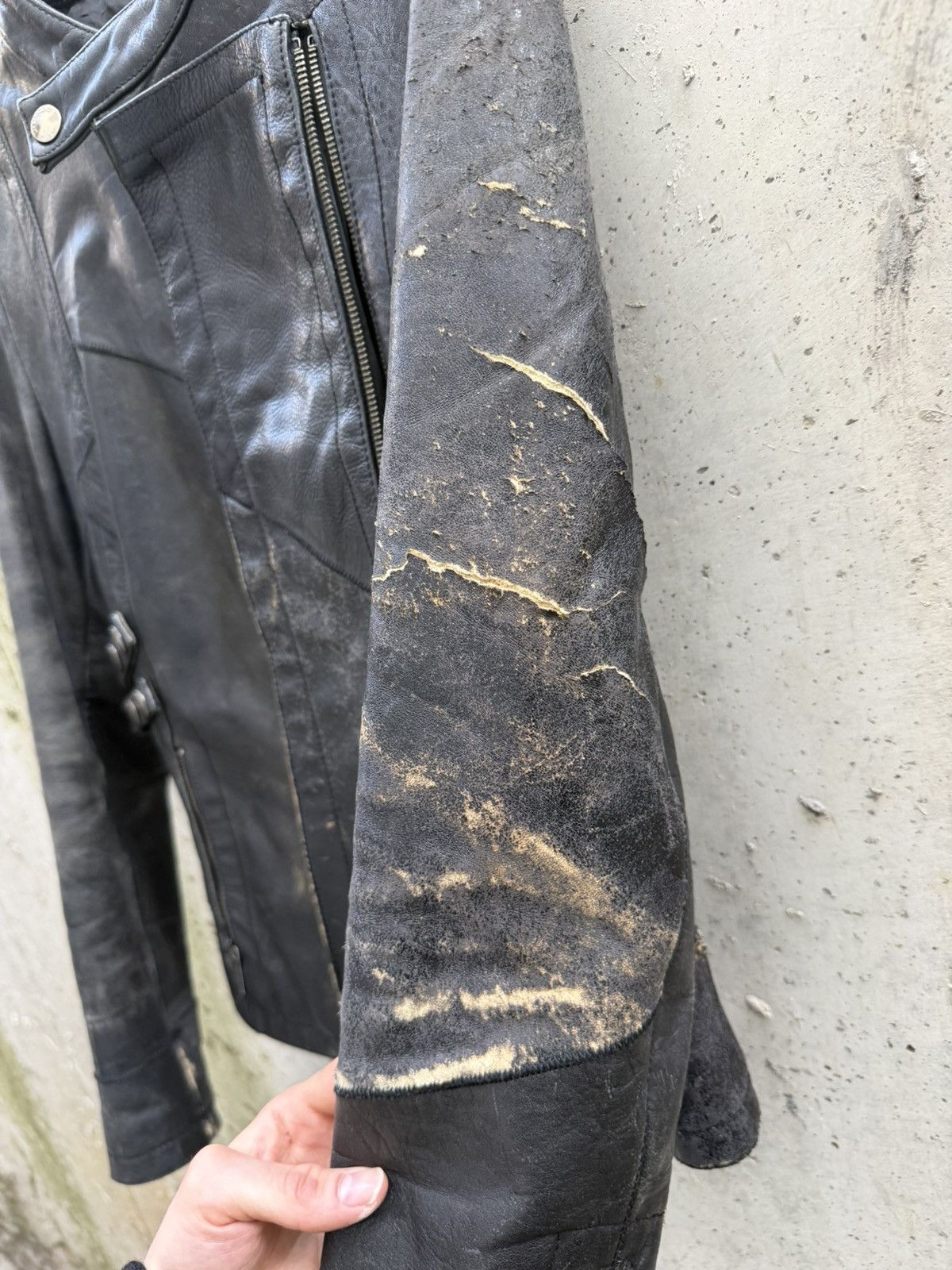 Dirk Bikkembergs FW02 Dirk Bikkembergs Runway Bondage Leather Jacket Size US XS / EU 42 / 0 - 9 Thumbnail
