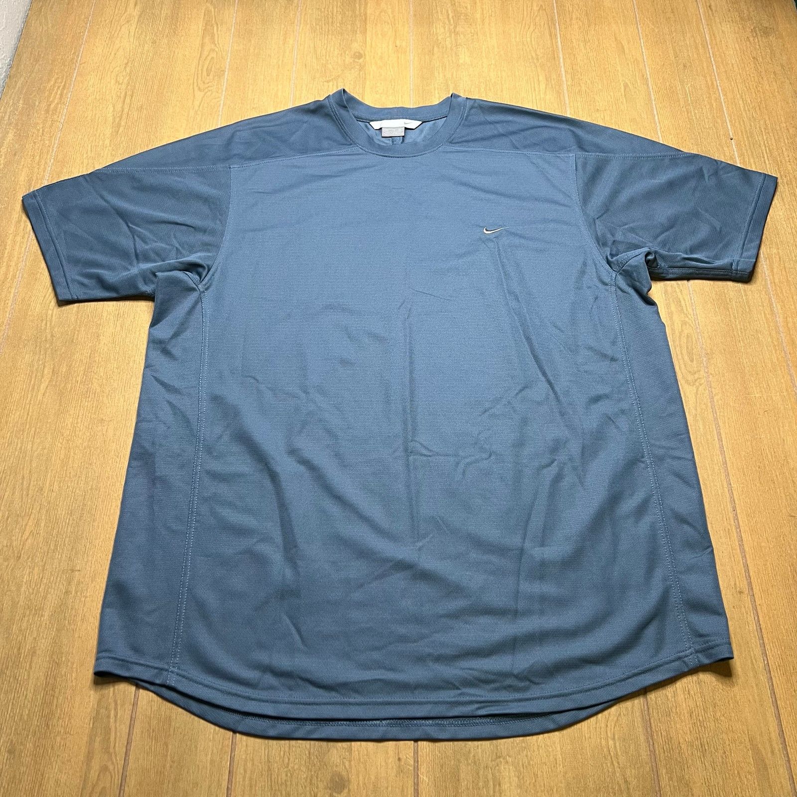 Nike Vintage Nike Swoosh T Shirt Men Sz XXL Blue Y2K Mesh Size US XXL / EU 58 / 5 - 1 Thumbnail
