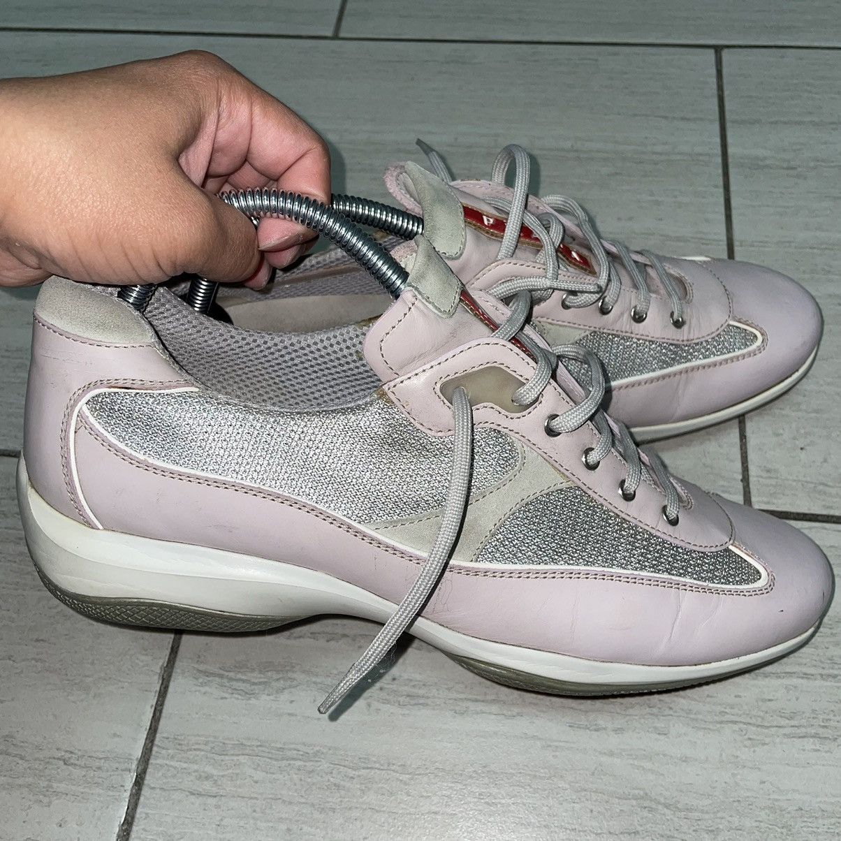 Prada Prada America Cups in Shy Pink Size US 8 / EU 41 - 6 Thumbnail