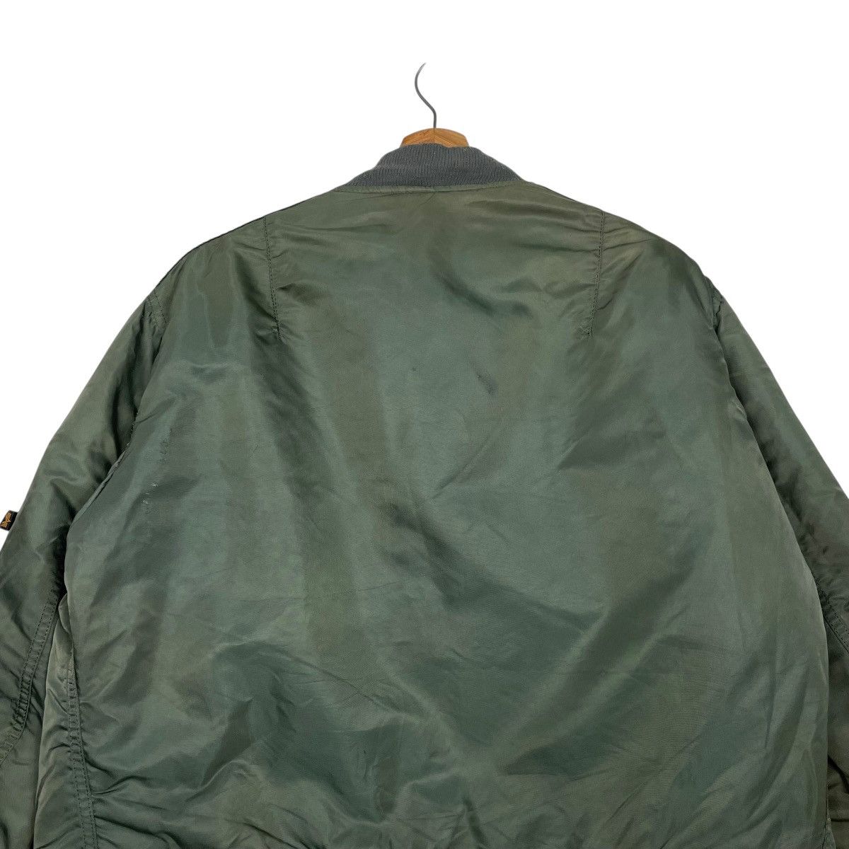 Alpha Industries Vintage Alpha Industries USAF MA-1 Nylon Bomber Size US L / EU 52-54 / 3 - 8 Thumbnail