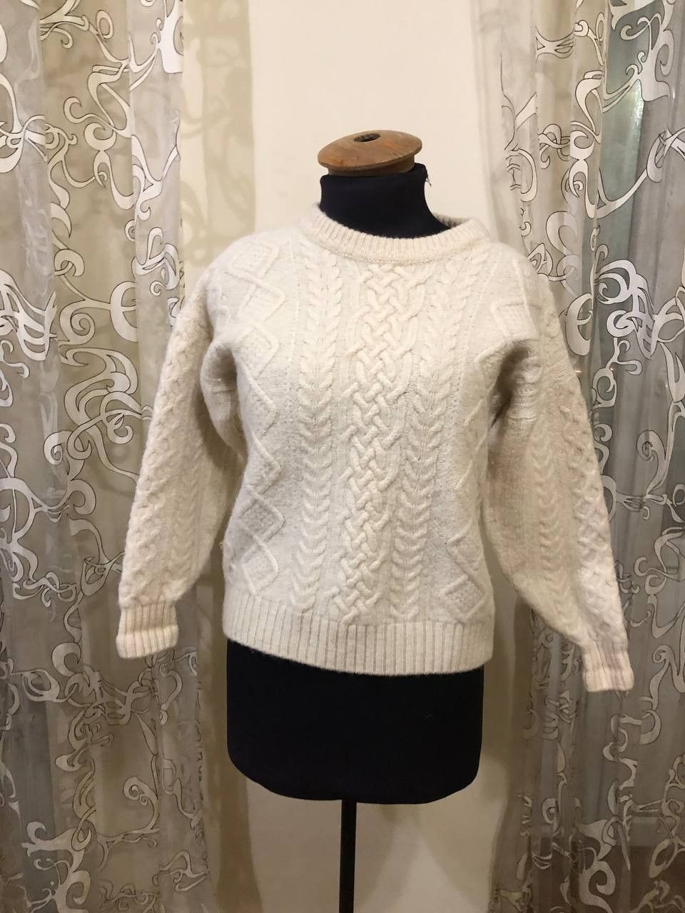 Other Vintage Blarney Mills Cableknit Fisherman Wool Sweater Size M / US 6-8 / IT 42-44 - 1 Thumbnail