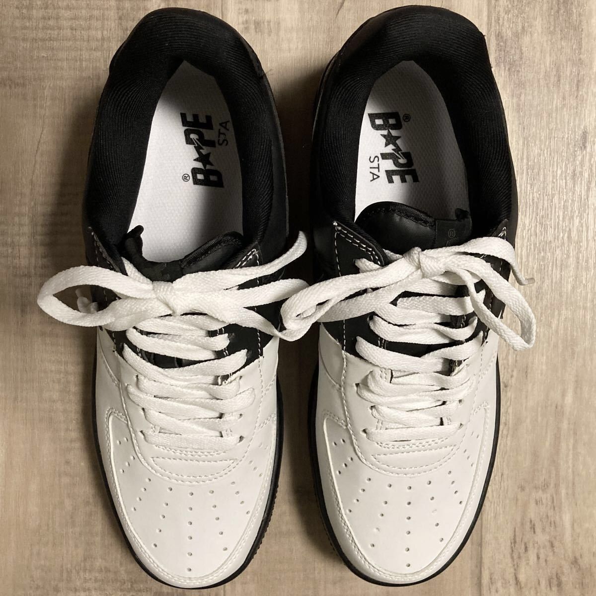 Bape 2015 BAPESTA Leather sneakers a bathing ape BAPE STA SHOES Size US 9.5 / EU 42-43 - 4 Thumbnail