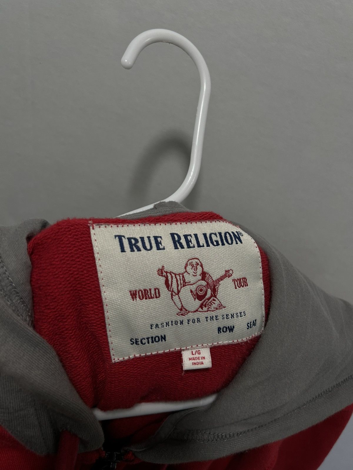 True Religion Zip Up True Religion Sweatshirt Size US L / EU 52-54 / 3 - 3 Thumbnail