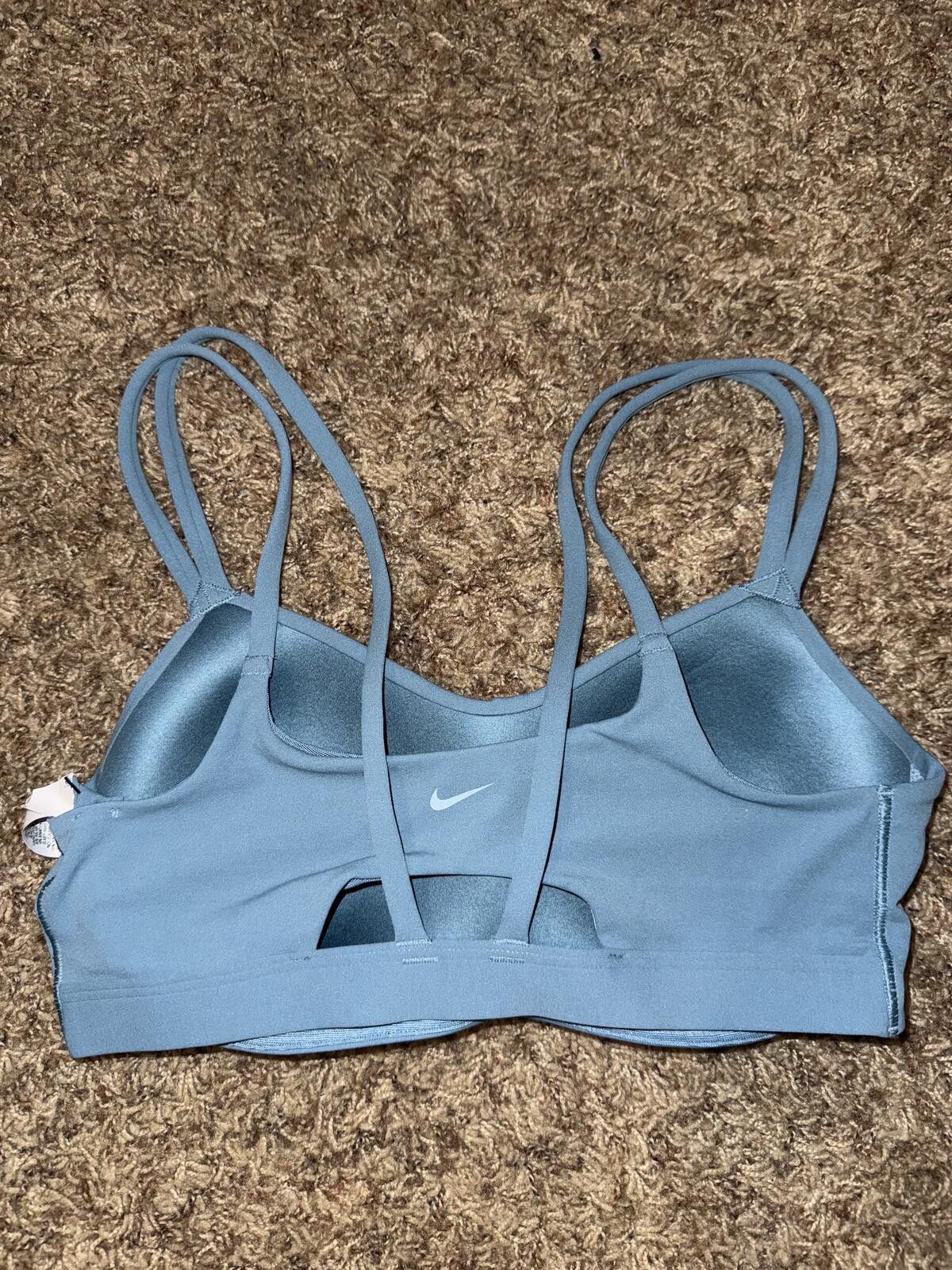Nike Nike Zenvy Strappy Light- Support Padded Sports Bra Sample Size ONE SIZE - 3 Thumbnail