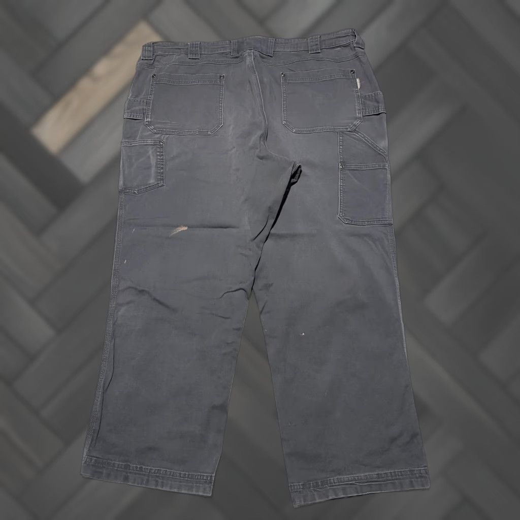 Duluth Trading Company Duluth Trading Flex Fire Hose Pants Mens 42x30 Gray Carpenter Workwear Utility Size US 42 / EU 58 - 1 Thumbnail