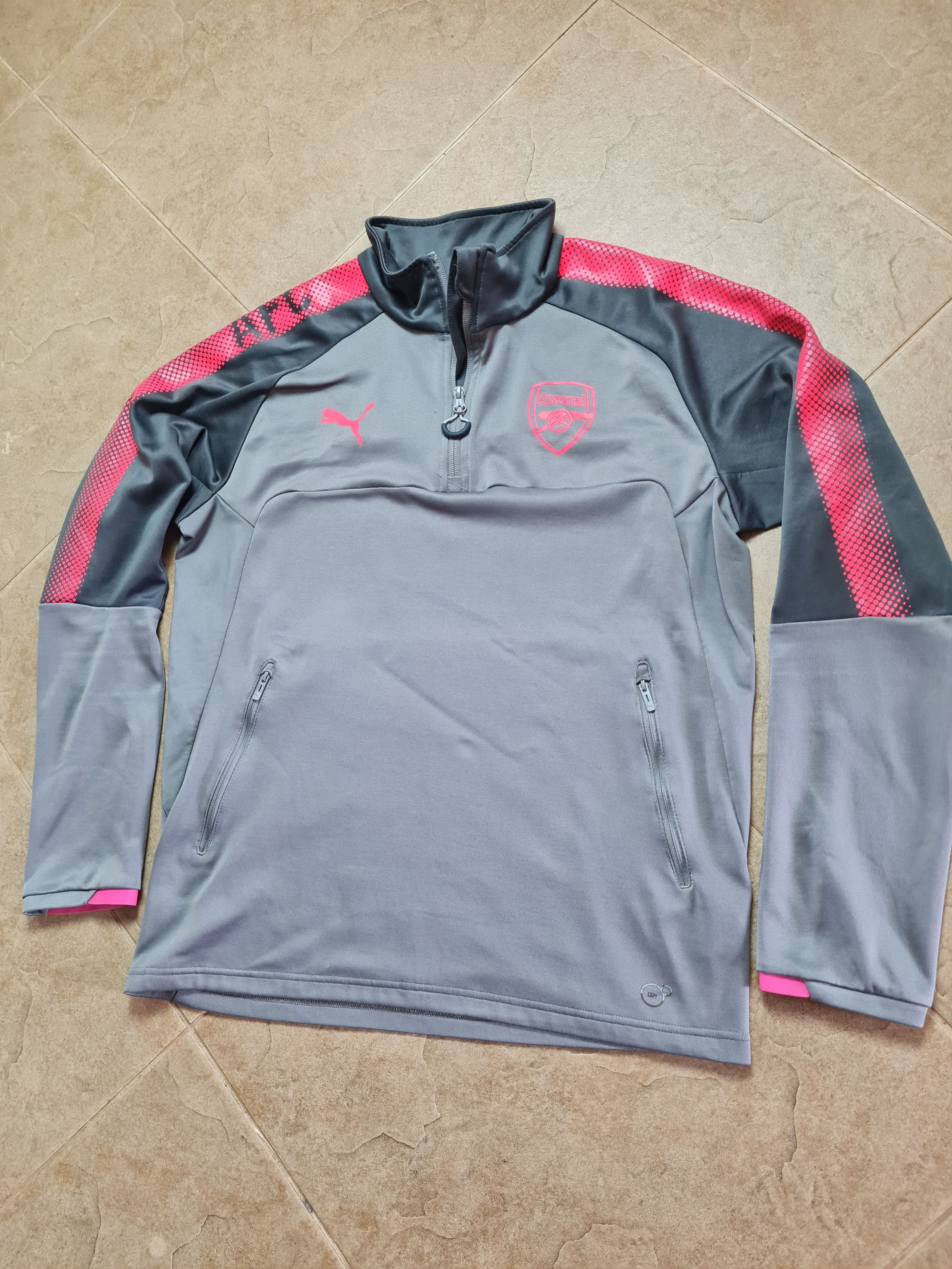 Puma JERSEY ARSENAL TRAINING SOCCER SHIRT LONG SLEEVE PUMA SZ M Size US M / EU 48-50 / 2 - 14 Thumbnail