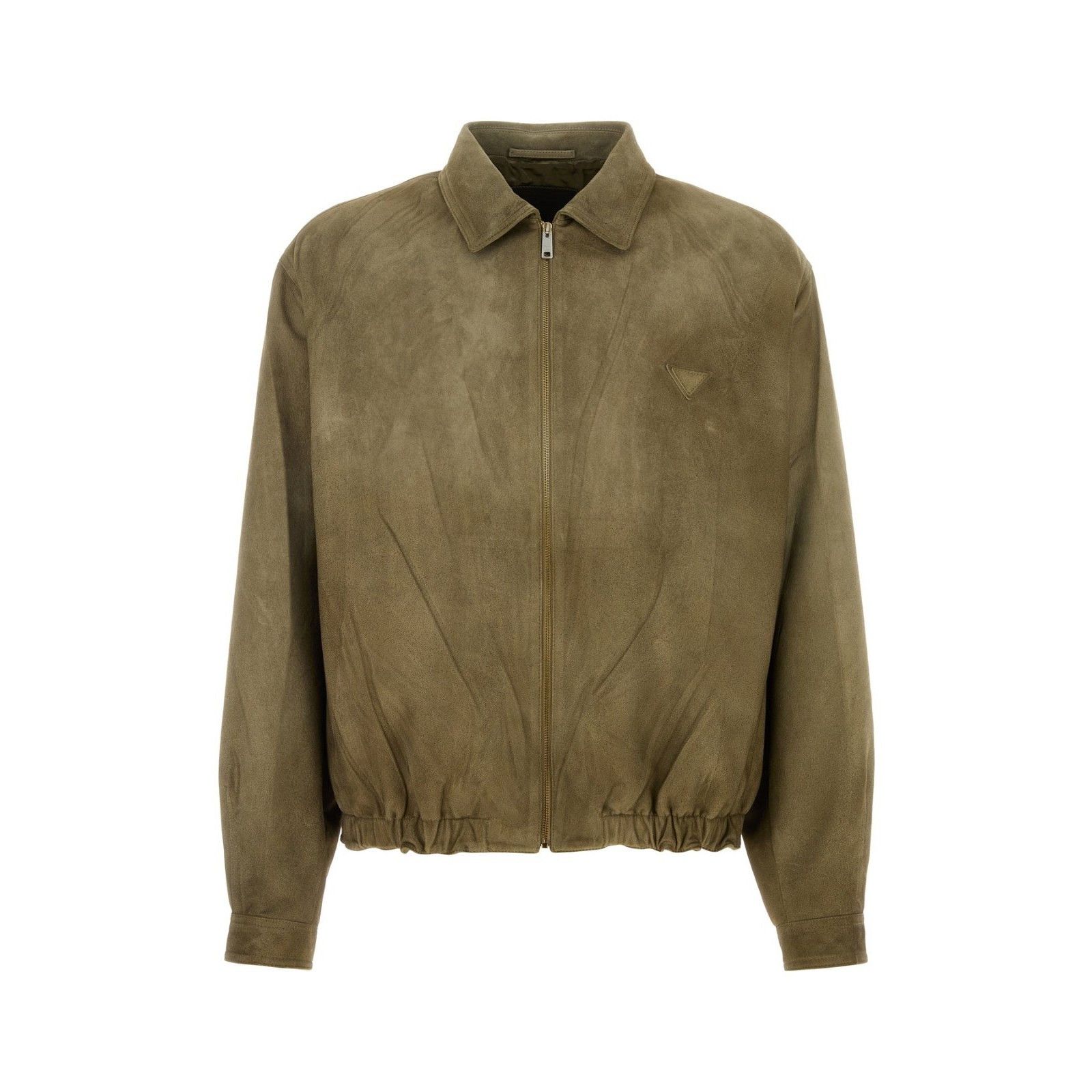 Prada PRADA Army Green Suede Jacket New & Authentic (Men's size:L; Size US L / EU 52-54 / 3 - 1 Thumbnail