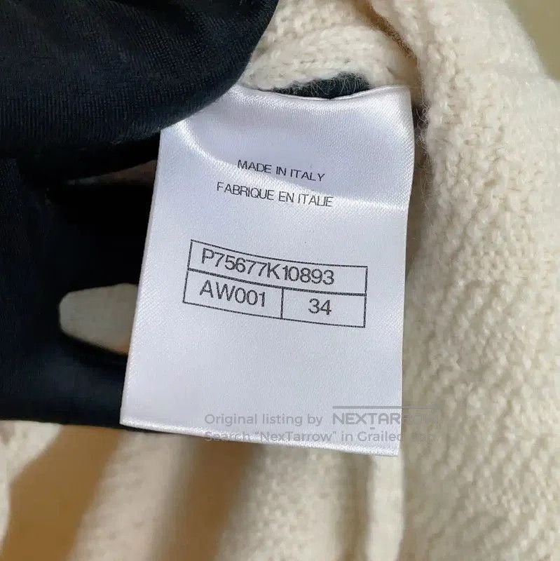 Chanel Chanel White Cashmere Chain Cardigan . Size S / US 4 / IT 40 - 8 Thumbnail