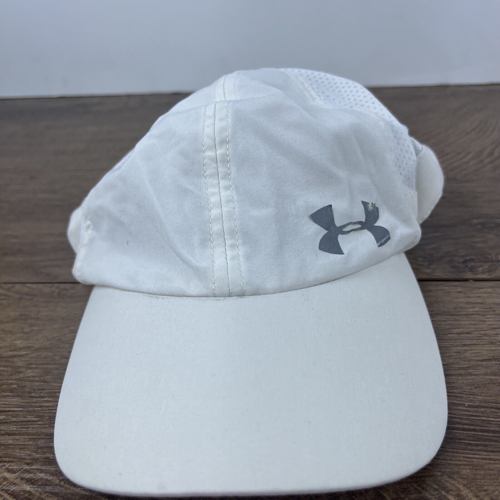Under Armour Under Armour Running Hat UA Athletic White Hat Adjustable Wo Size ONE SIZE - 5 Thumbnail