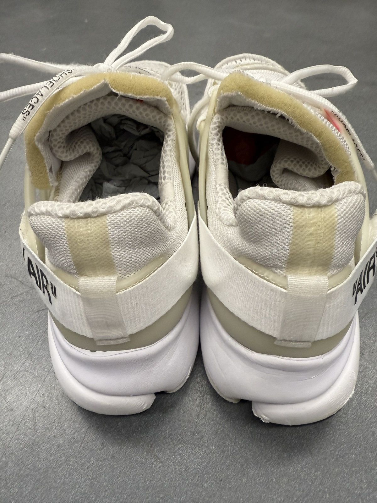 Nike × Off-White 2018 Nike Air Presto Off-White AA3830-100 Size 13 Size US 13 / EU 46 - 6 Thumbnail