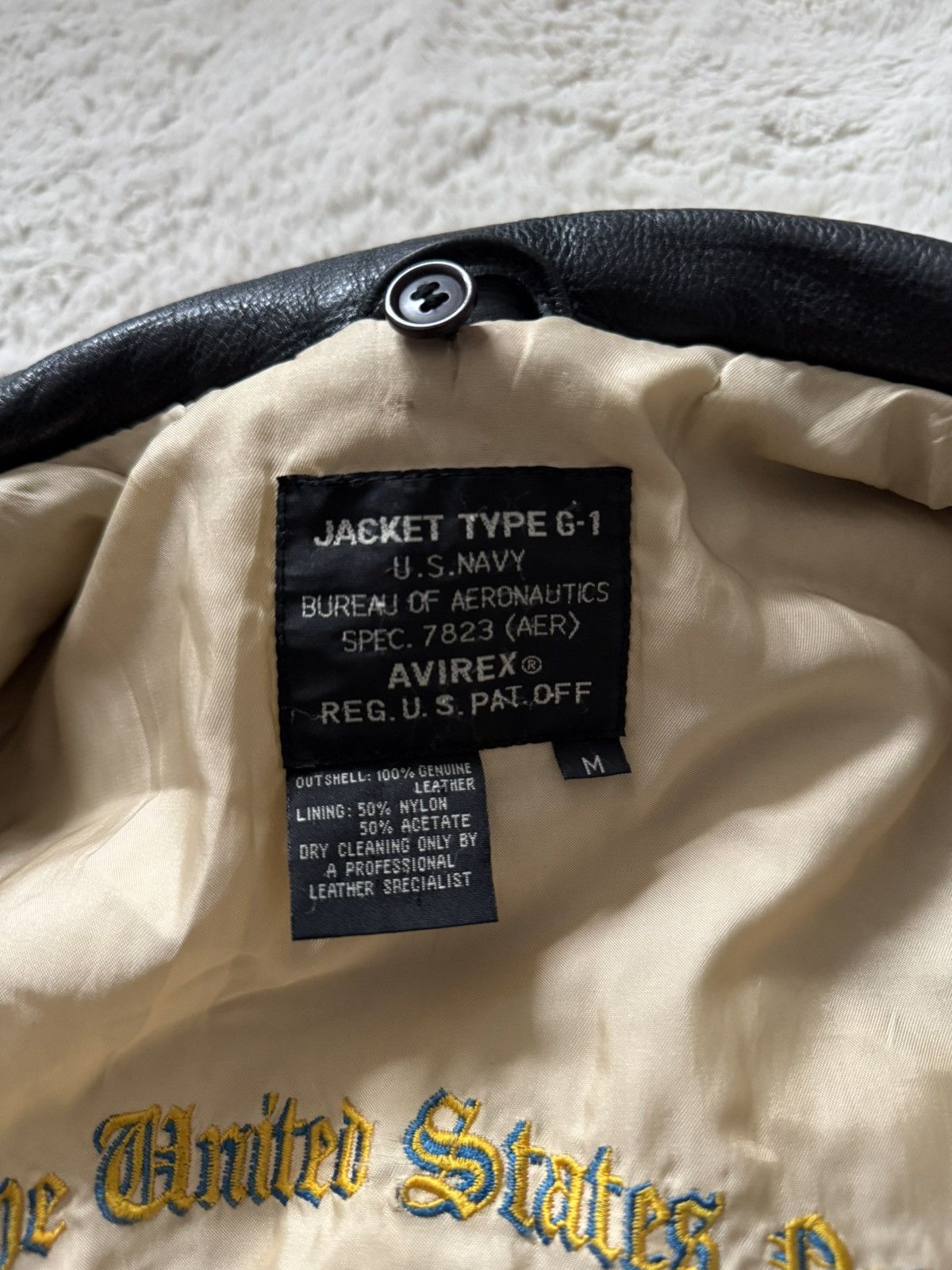Avirex Avirex Leather Jacket Bomber Type G-1 G1 Size US M / EU 48-50 / 2 - 3 Thumbnail