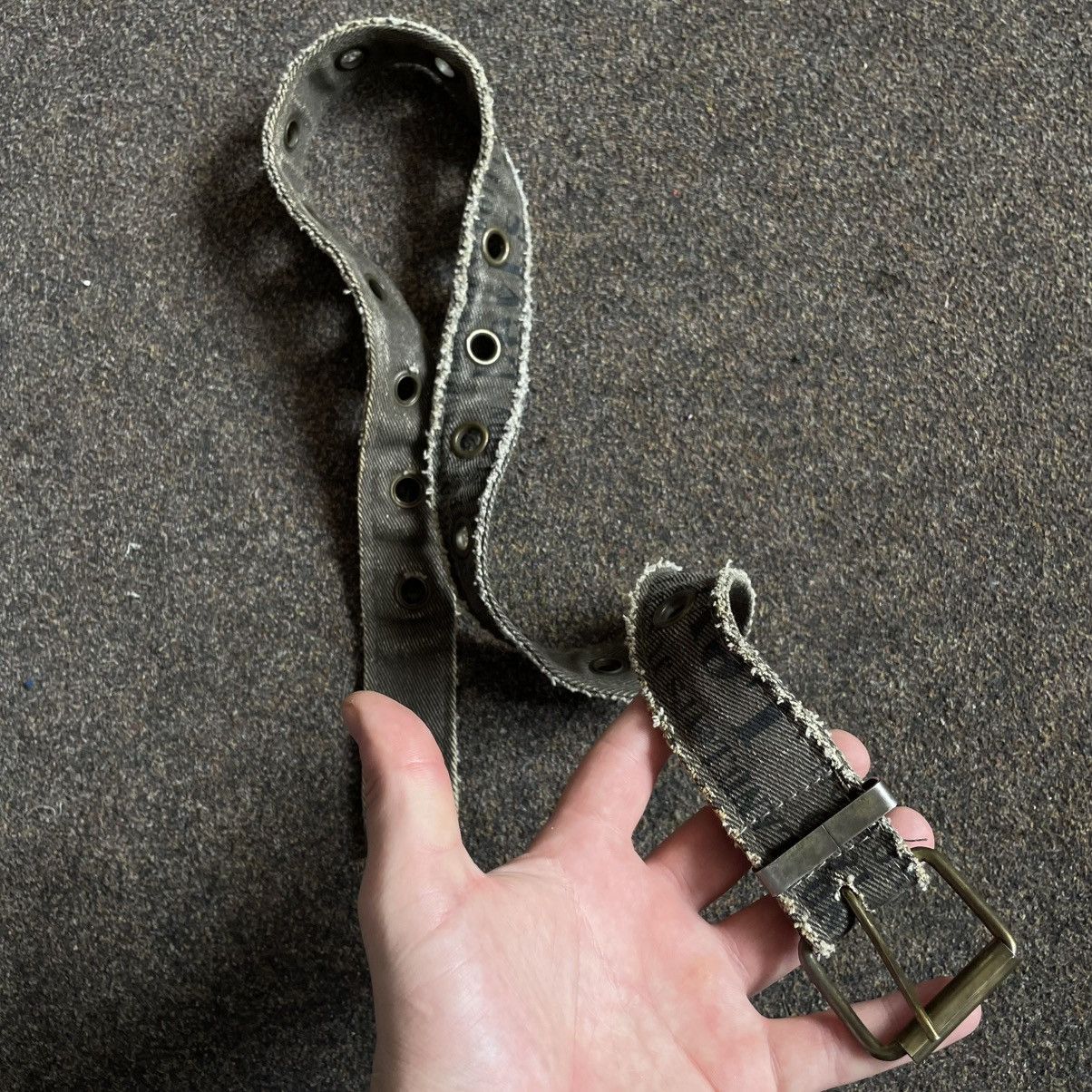 Vintage Vintage Y2K Archive Webbing Belt Streetwear Boxy Worn In OS Size ONE SIZE - 2 Thumbnail