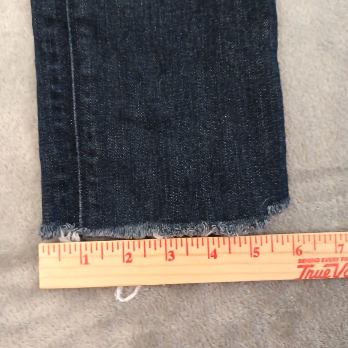 Hudson Hudson Jeans Womens 27 Blue Dark Wash Ankle Low Rise 27x27 Denim Regular Jeans Womens Menus? Size 27" / US 4 / IT 40 - 5 Thumbnail