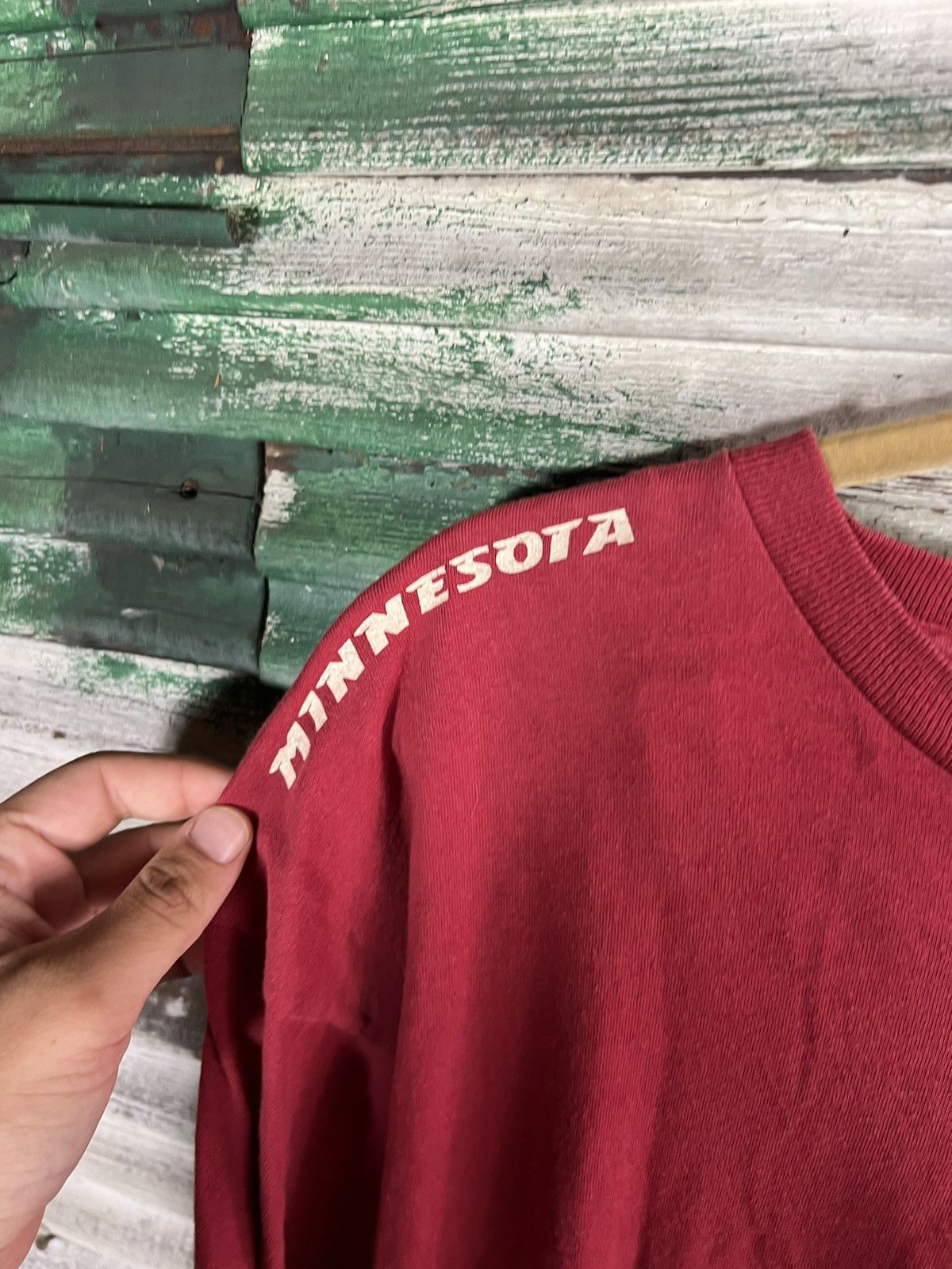 Puma × Vintage Vintage Minnesota Wild Long Sleeve Shirt Size US L / EU 52-54 / 3 - 4 Thumbnail