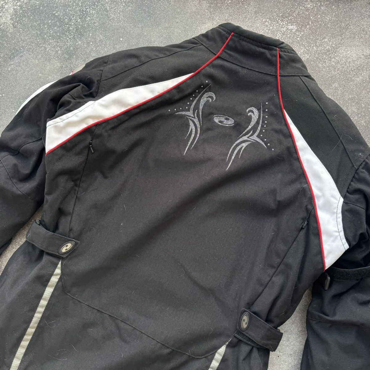 If Six Was Nine × Japanese Brand × Vintage Tribal Logo Vintage Y2K Motorcycle Jacket Size XL / US 12-14 / IT 48-50 - 15 Thumbnail