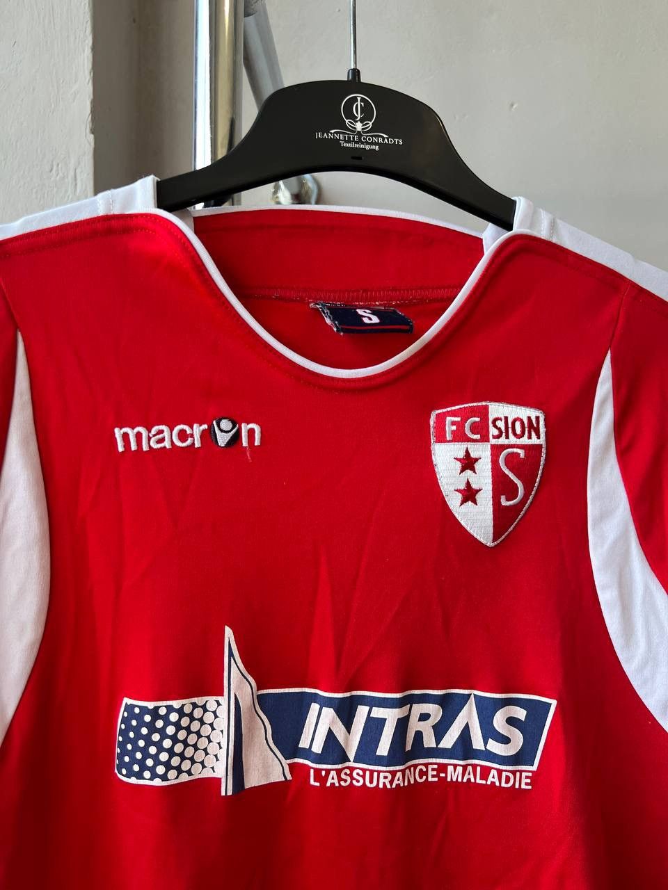 Macron 2007/08 FC SION #16 AWAY SOCCER JERSEY FOOTBALL SHIRT SIZE S Size US S / EU 44-46 / 1 - 5 Thumbnail