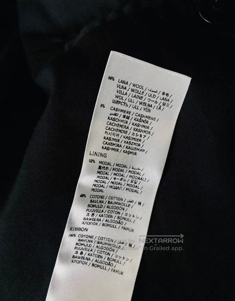 Ann Demeulemeester Ann Demeulemeester 44 cashmere streamer coat Size US XXS / EU 40 - 8 Thumbnail
