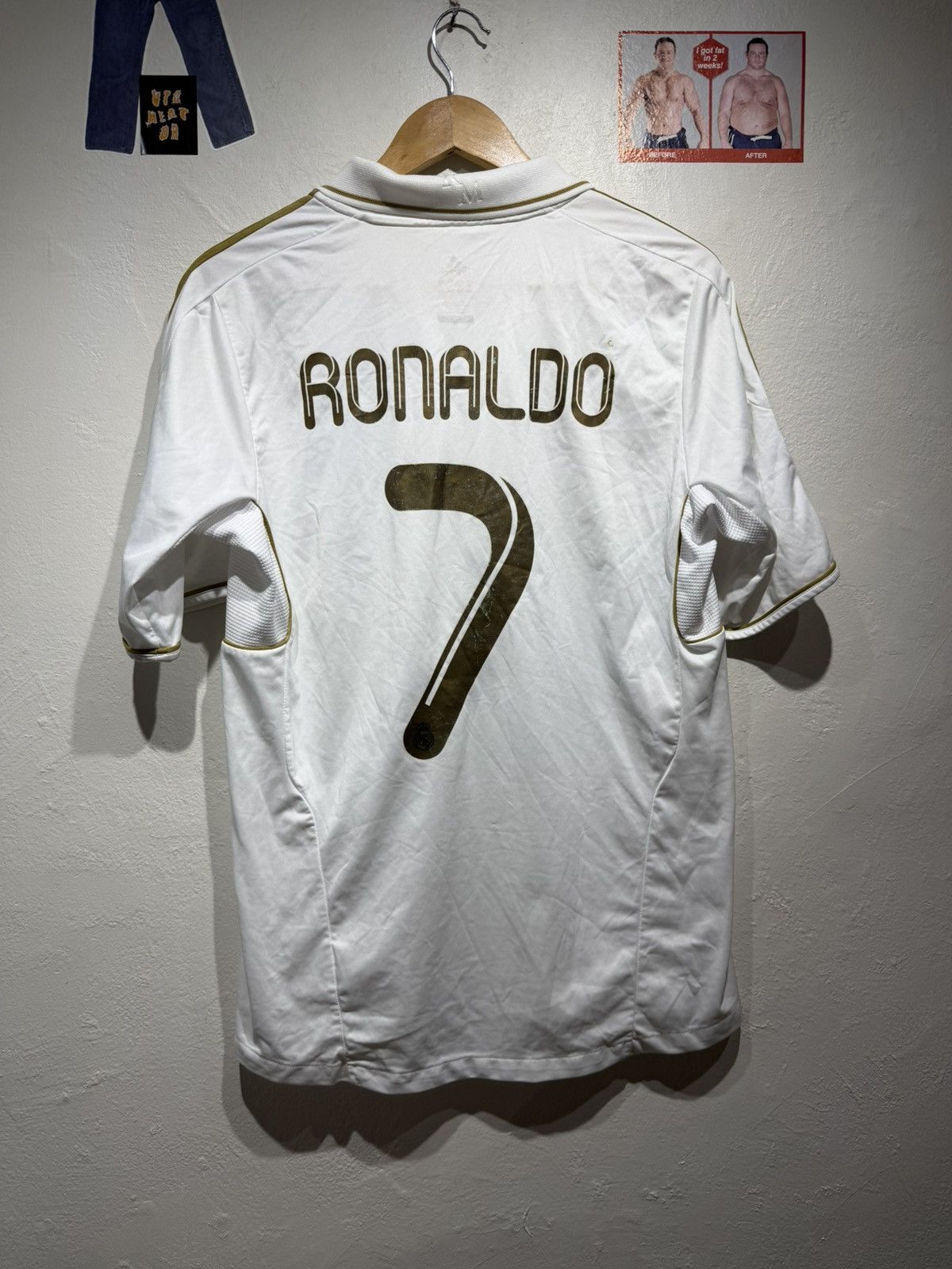 Adidas Real Madrid Cristiano Ronaldo 2011/12 jersey Size US M / EU 48-50 / 2 - 2 Thumbnail