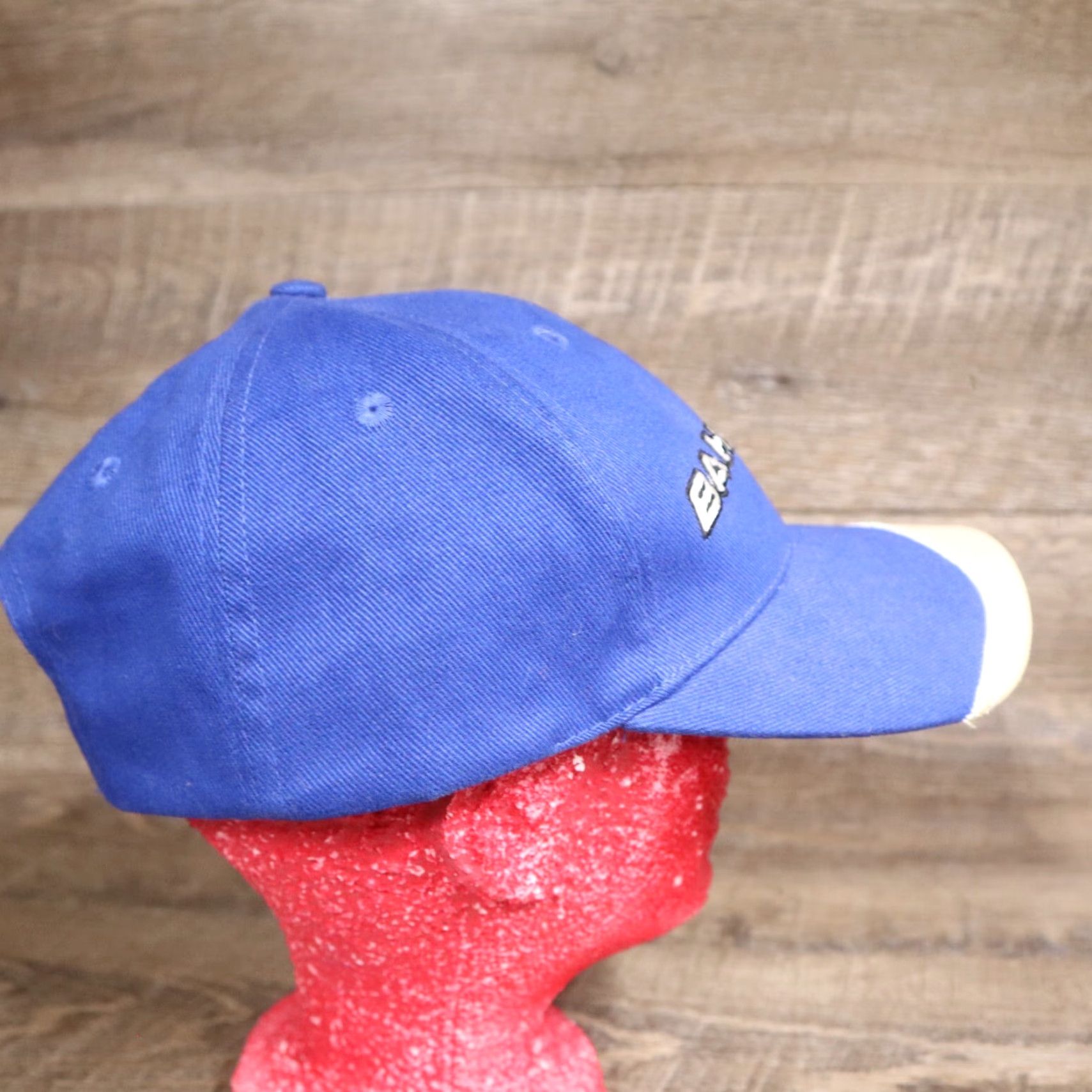 Vintage Bahamas Blue Tan Hat Strapback Embroidered Cap Adjustable Adult Beach Logo Cap Unisex Size ONE SIZE - 5 Thumbnail