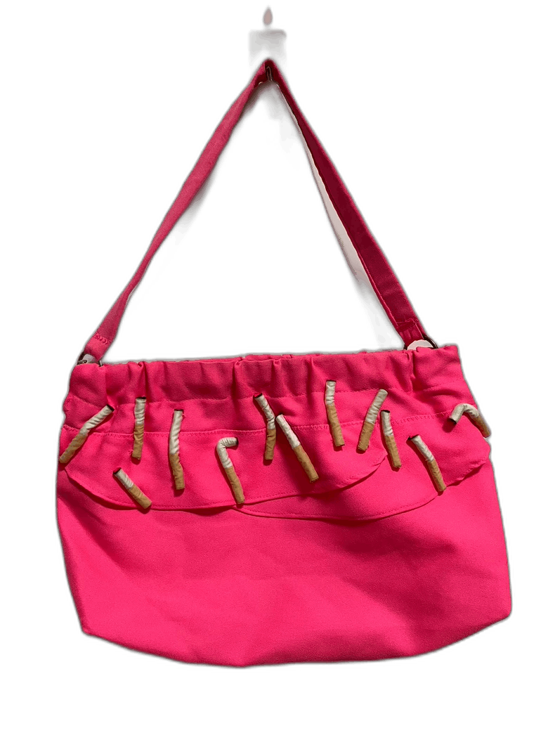 Masaki Matsushima Handmade Pink Bag with Cigarette Design Size ONE SIZE - 1 Thumbnail