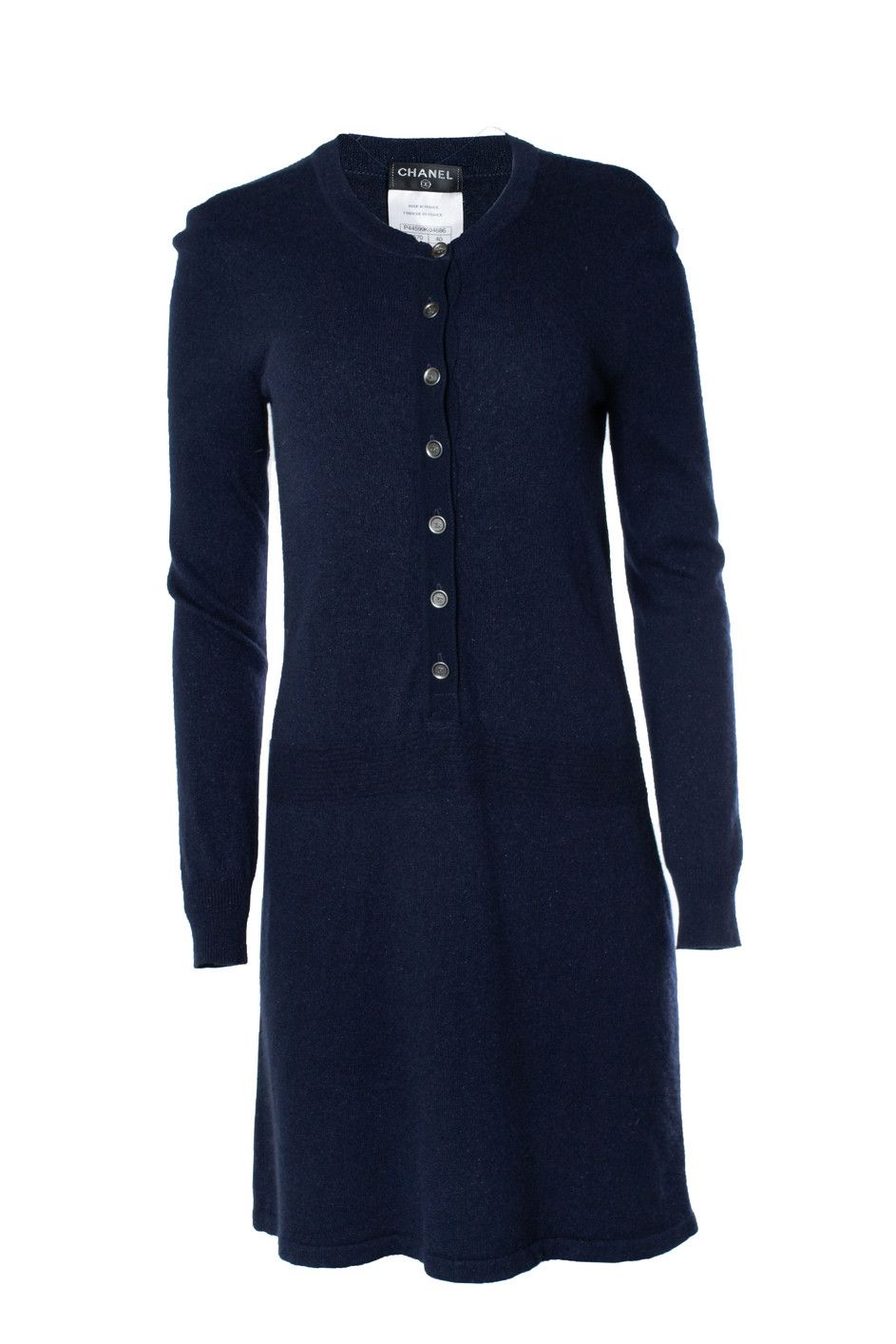 Chanel Chanel, blue lurex dress Size M / US 6-8 / IT 42-44 - 1 Thumbnail