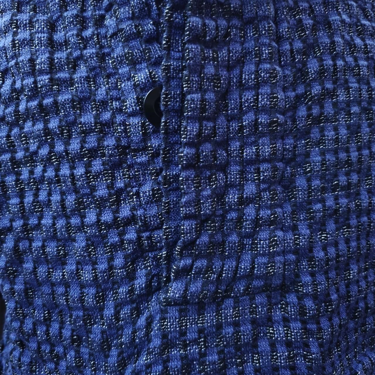Other Japanese Style Navy Textured Boxy Shirt Size US S / EU 44-46 / 1 - 4 Thumbnail