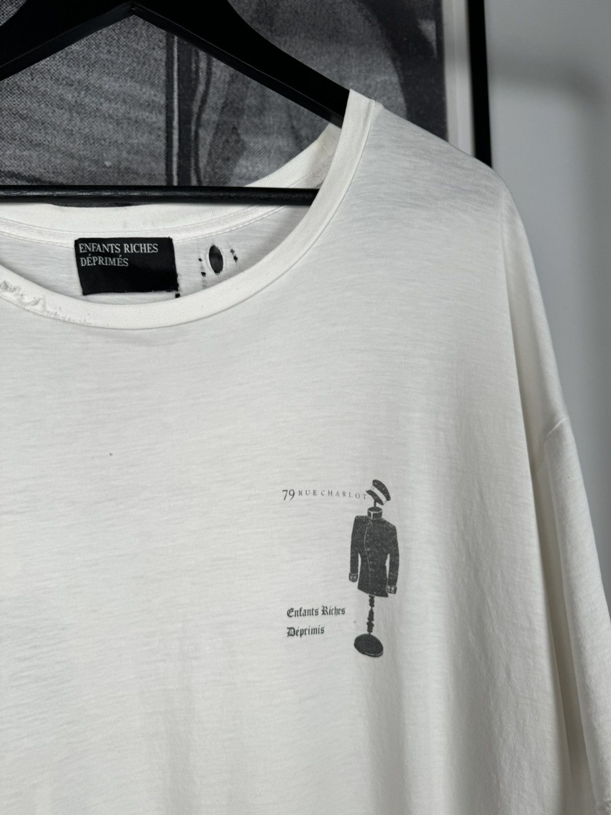 Enfants Riches Deprimes RARE🚭 SS2020 CANCELLED MISPRINT "DEPRIMIS" STORE OPENING TEE Size US XL / EU 56 / 4 - 3 Thumbnail