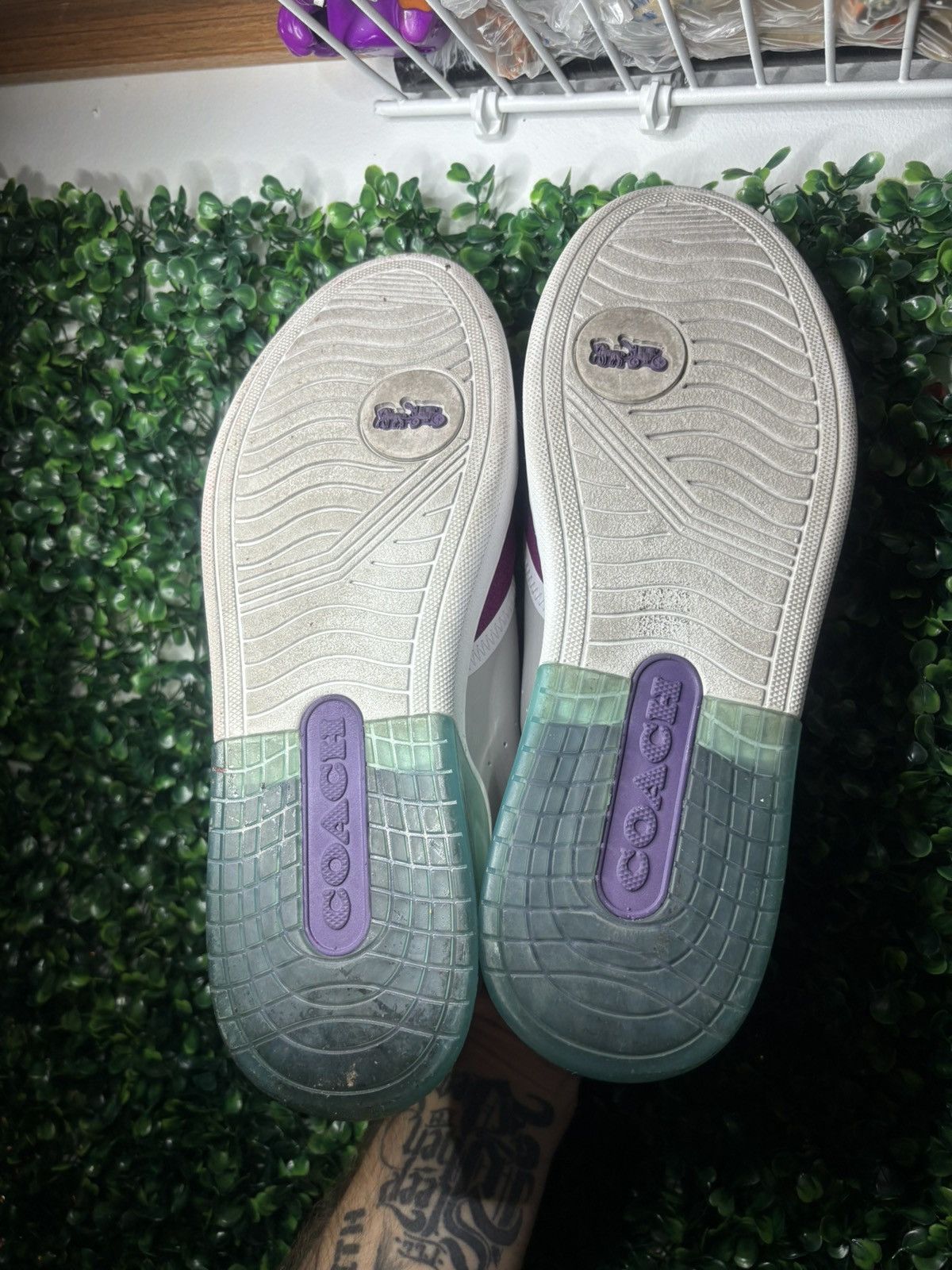 Coach Women’s size 10 coach sneakers Size US 10 / IT 40 - 8 Thumbnail