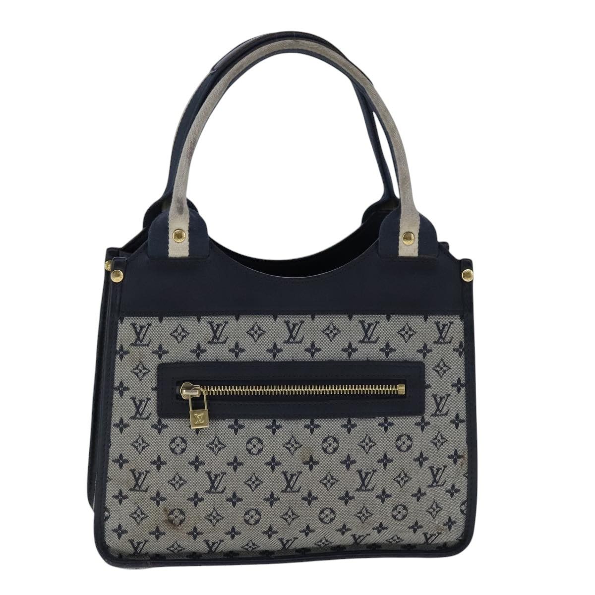 Louis Vuitton Catherine Navy Canvas Handbag (Pre-Owned) Size ONE SIZE - 1 Thumbnail