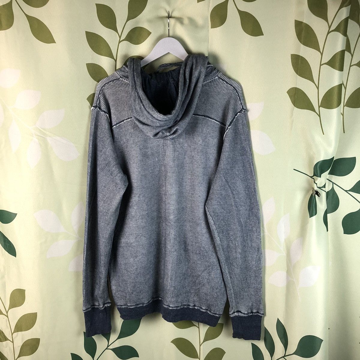 Diesel Diesel.Co Blue faded vintage worn sweater Hoodie #7447 Size US XL / EU 56 / 4 - 10 Thumbnail