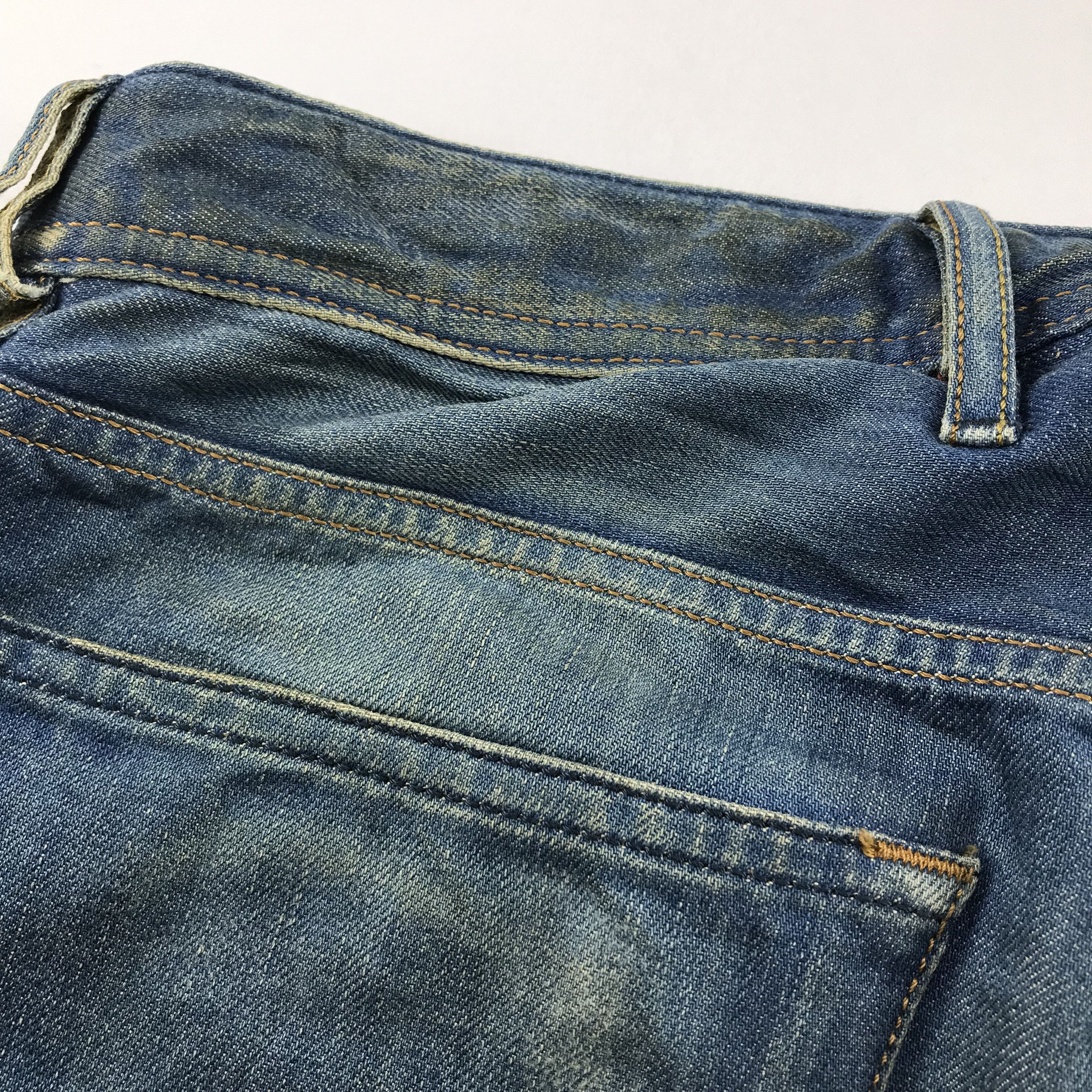 Diesel Diesel Waykee Regular Straight Distress Denim Jean KJ3456 Size US 31 - 10 Thumbnail