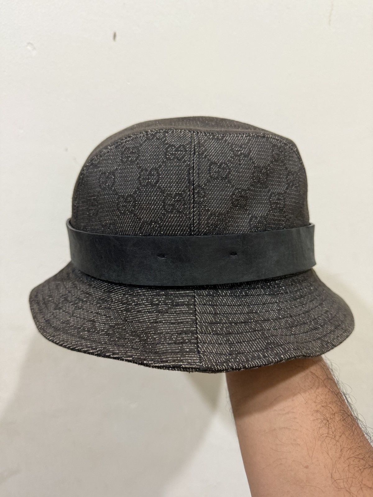Gucci Classic Gucci GG Monogram Hat Size Medium Size ONE SIZE - 3 Thumbnail