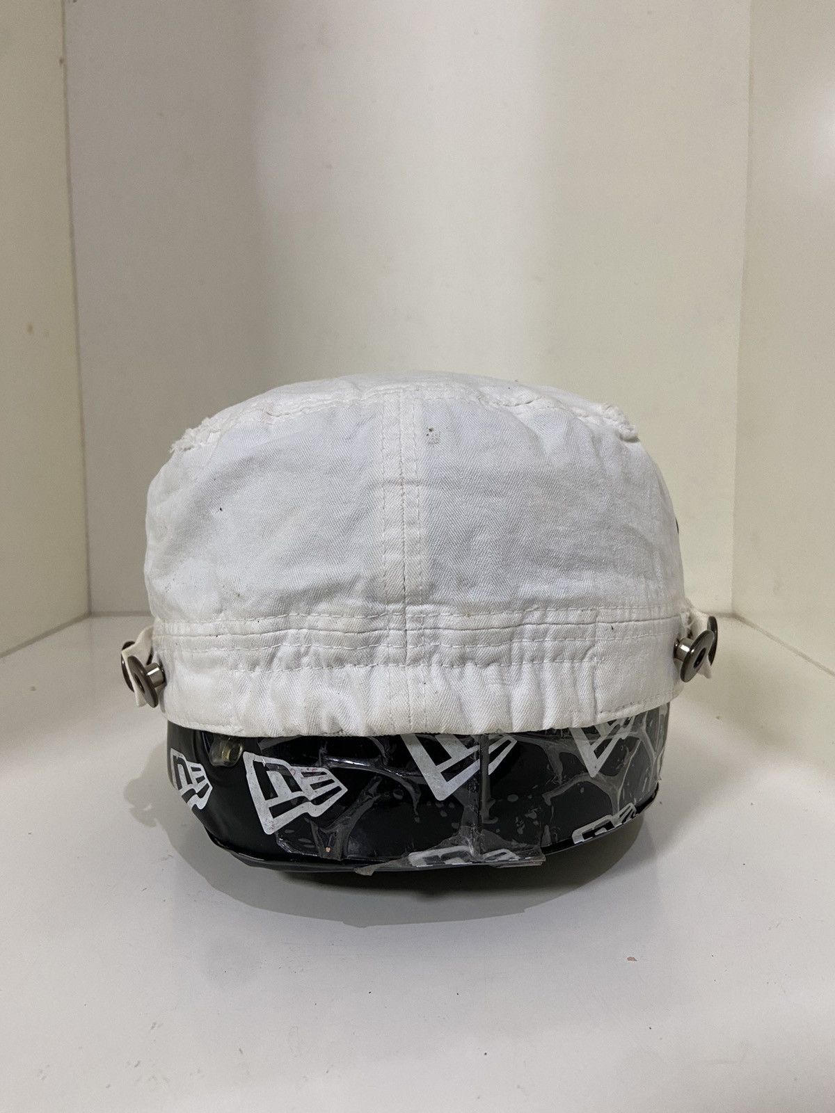 If Six Was Nine × Le Grande Bleu (L.G.B.) Vintage Y2K denim patrol hat L.G.B style Size ONE SIZE - 5 Thumbnail