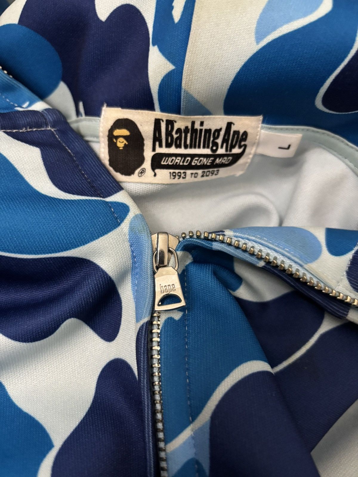 Bape Bape 2025 blue ABC shark zip Size US L / EU 52-54 / 3 - 6 Thumbnail