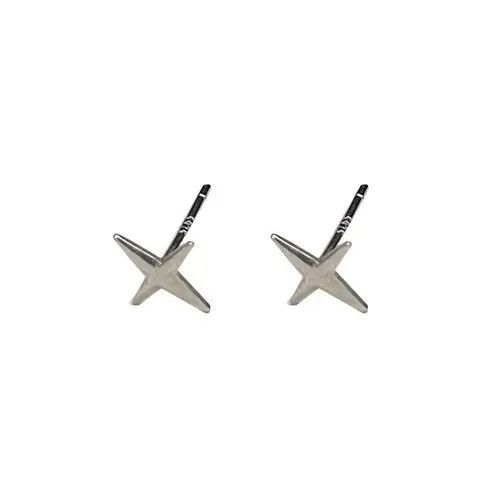 VIBE 100%925 silver retro punk earrings Size ONE SIZE - 8 Thumbnail