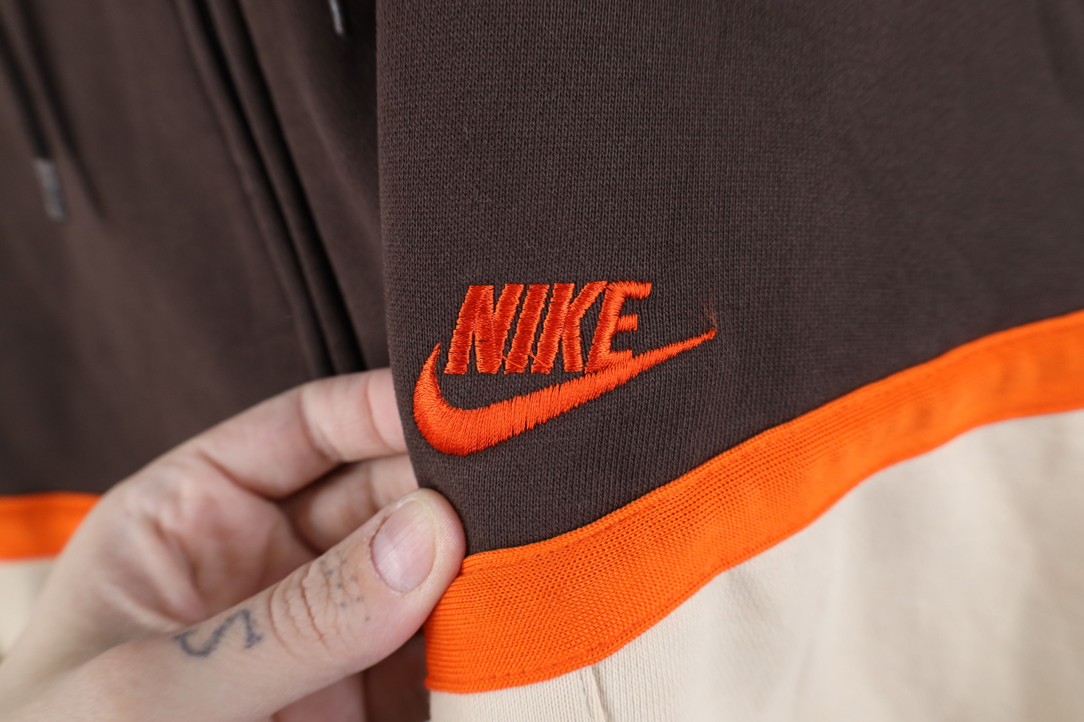 Nike Vintage Nike Scott Mini Swoosh Heavyweight Full Zip Hoodie Size US XXL / EU 58 / 5 - 4 Thumbnail