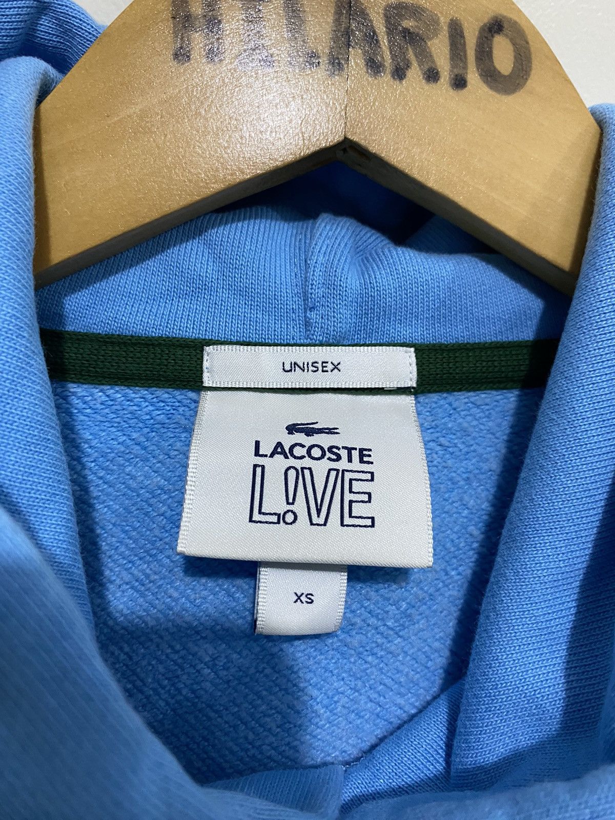 Lacoste Lacoste Big L Logo Hoodie Size US XS / EU 42 / 0 - 4 Thumbnail