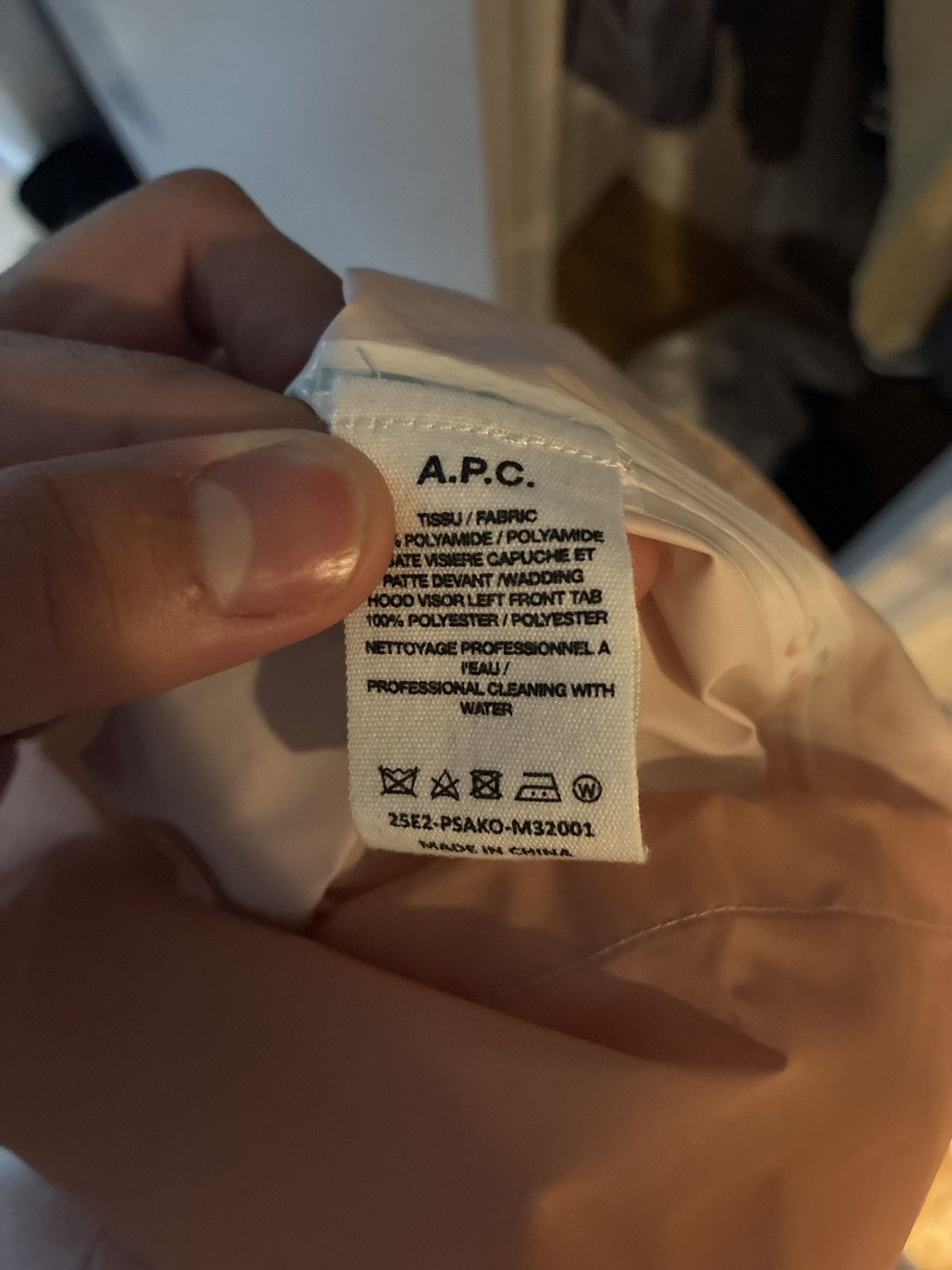 A.P.C. × Asics APC x ASICS MEADOW WINDBREAK Size US L / EU 52-54 / 3 - 5 Thumbnail