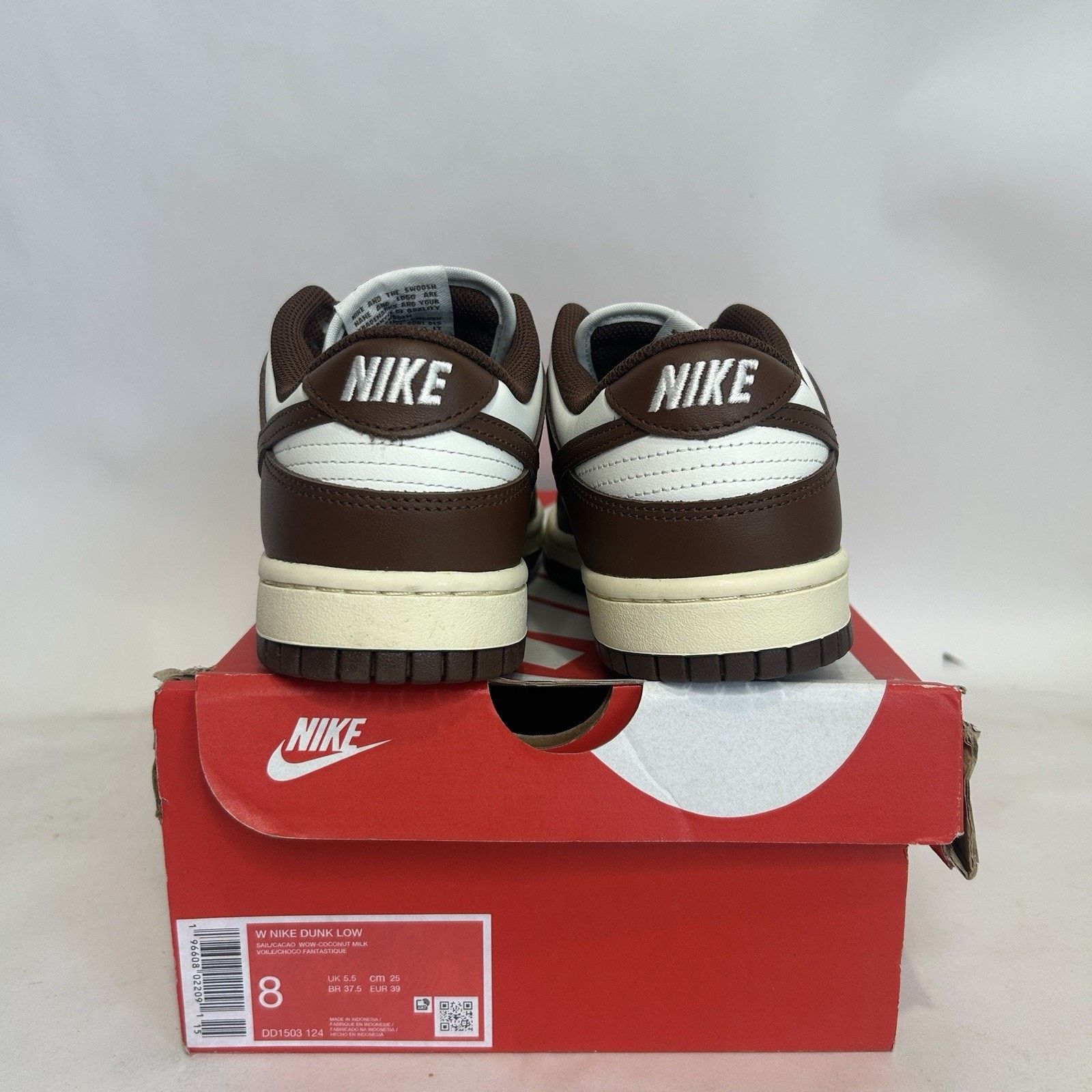Nike Nike Dunk Low WMNS “Cacao Wow/Mocha” Size US 8 / IT 38 - 4 Thumbnail