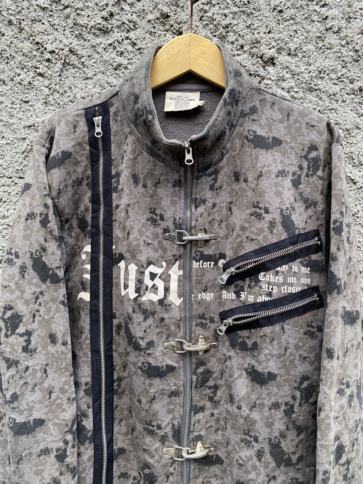 If Six Was Nine Y2K Rare DocallMe Fourty Five Bondage Military Jacket Size US M / EU 48-50 / 2 - 3 Thumbnail