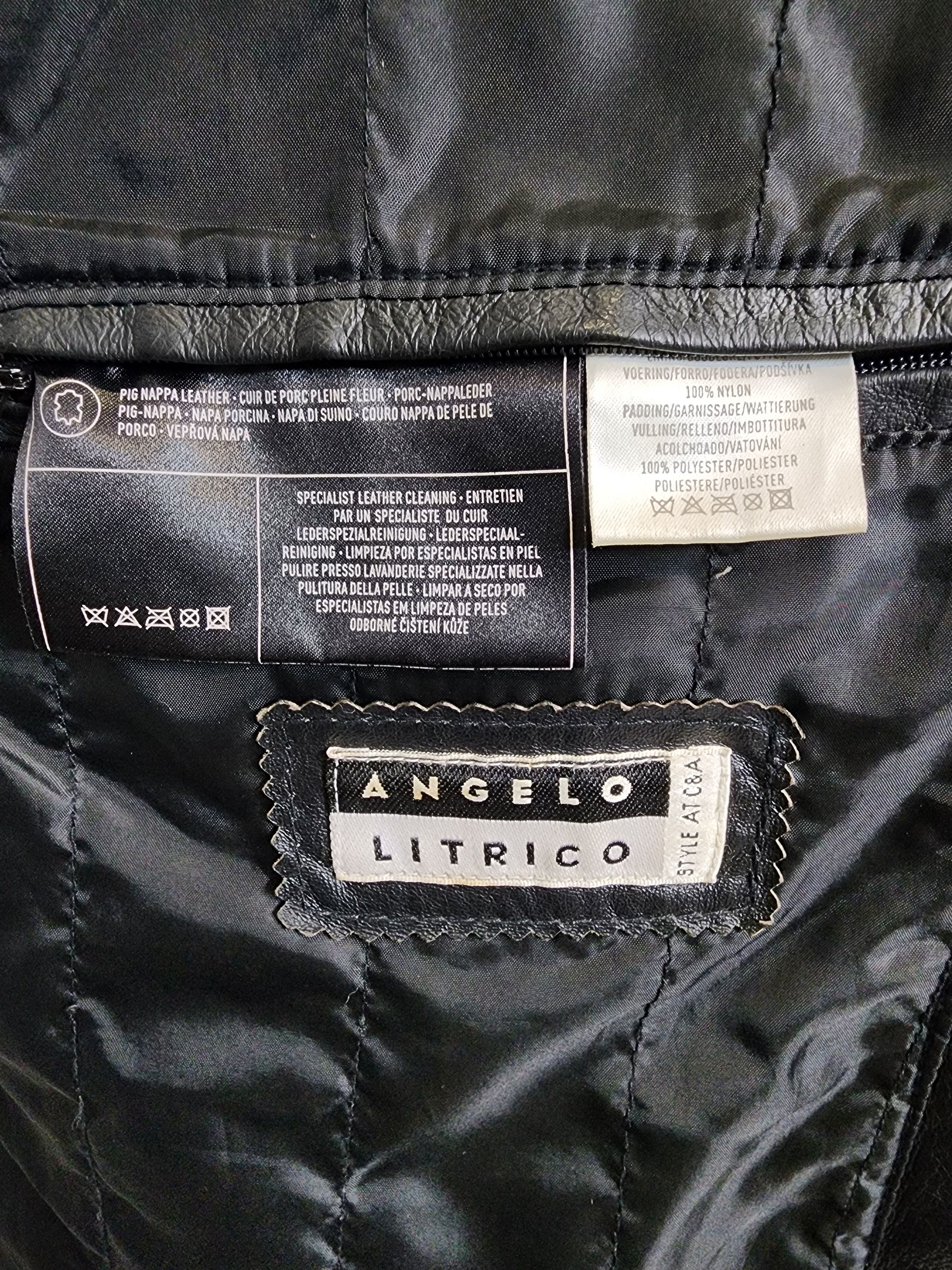 Genuine Leather Long Black Genuine Leather Jacket - Men's Style Size US L / EU 52-54 / 3 - 9 Thumbnail