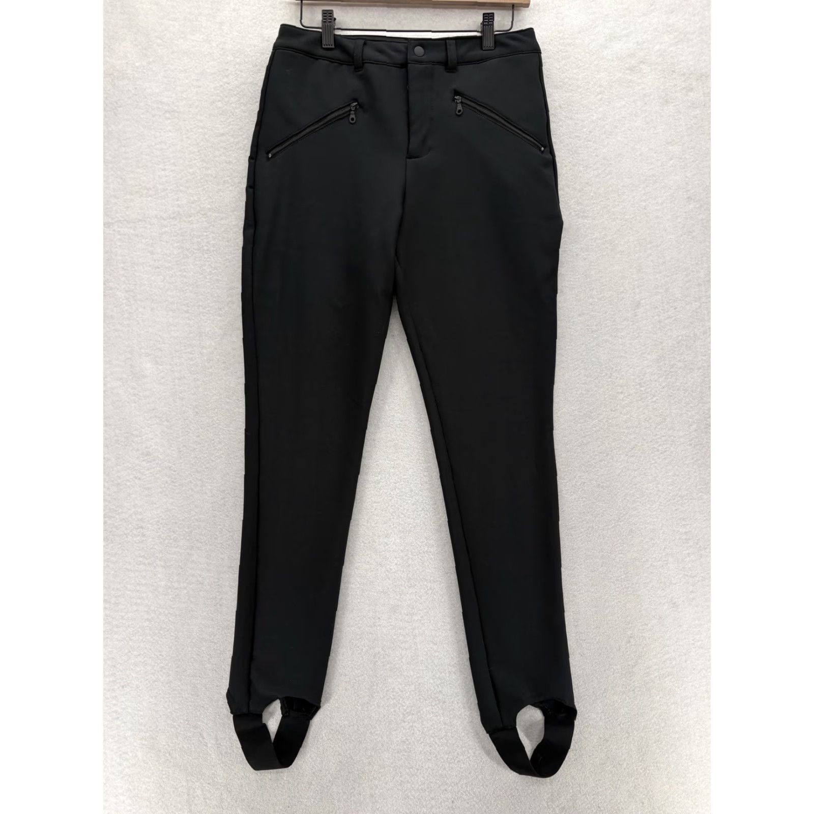 Vintage VINTAGE OFFLINE by Aerie Pants Womens Small Black Chillside Stirrup Fleece Lined Ski Size 28" / US 6 / IT 42 - 2 Thumbnail